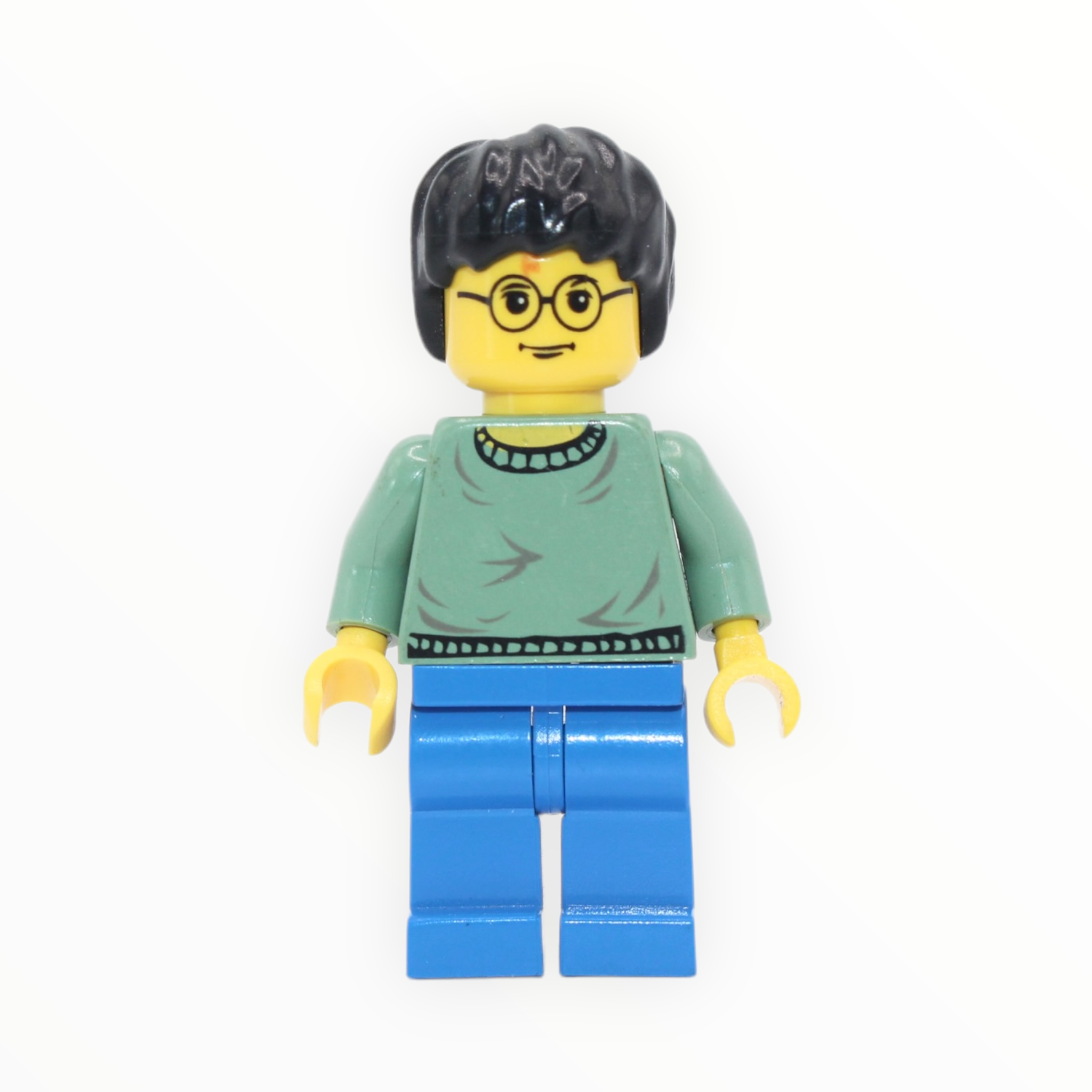 Harry Potter (sand green sweater, yellow skin)