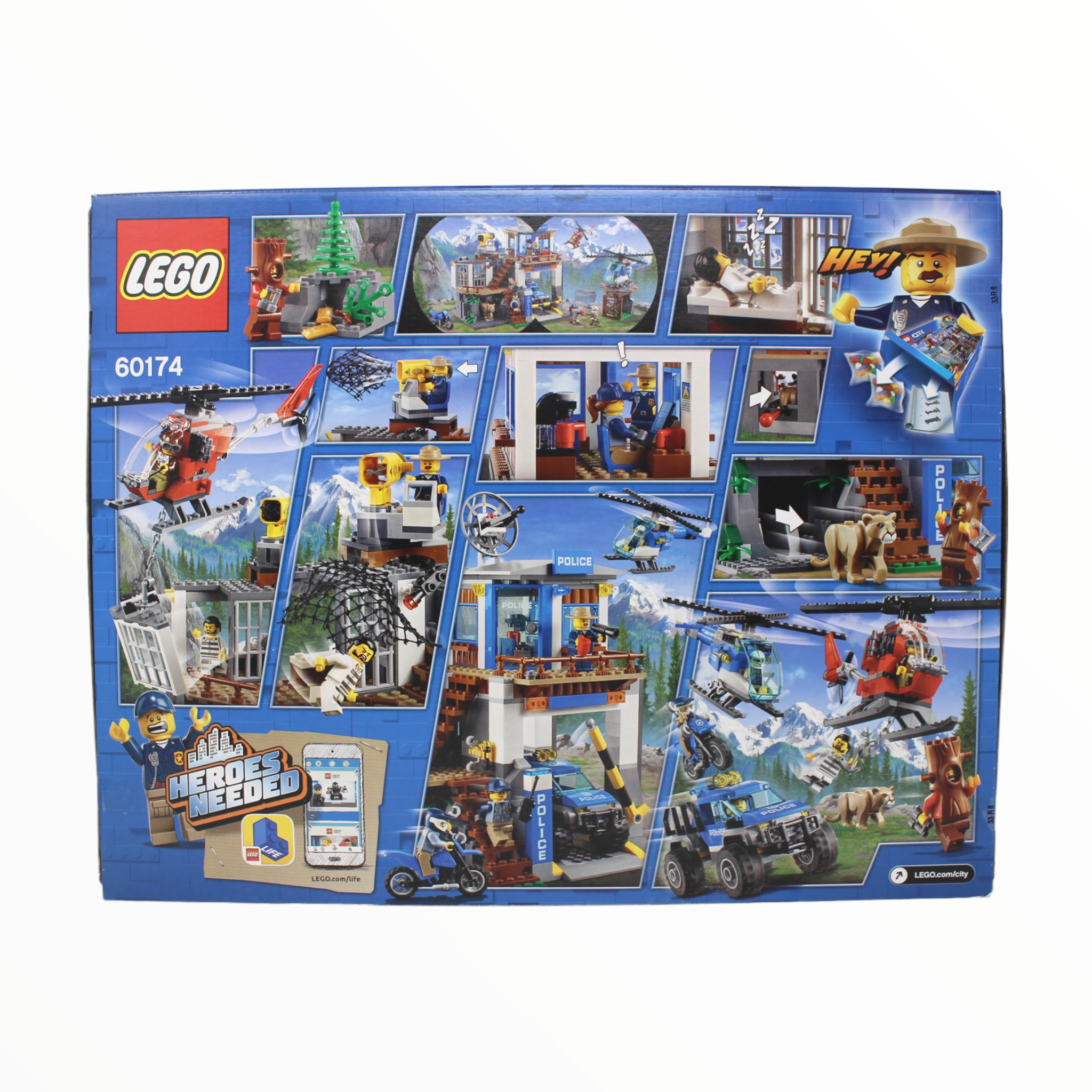 Retired Set 60174 City Mountain Police Headquarters