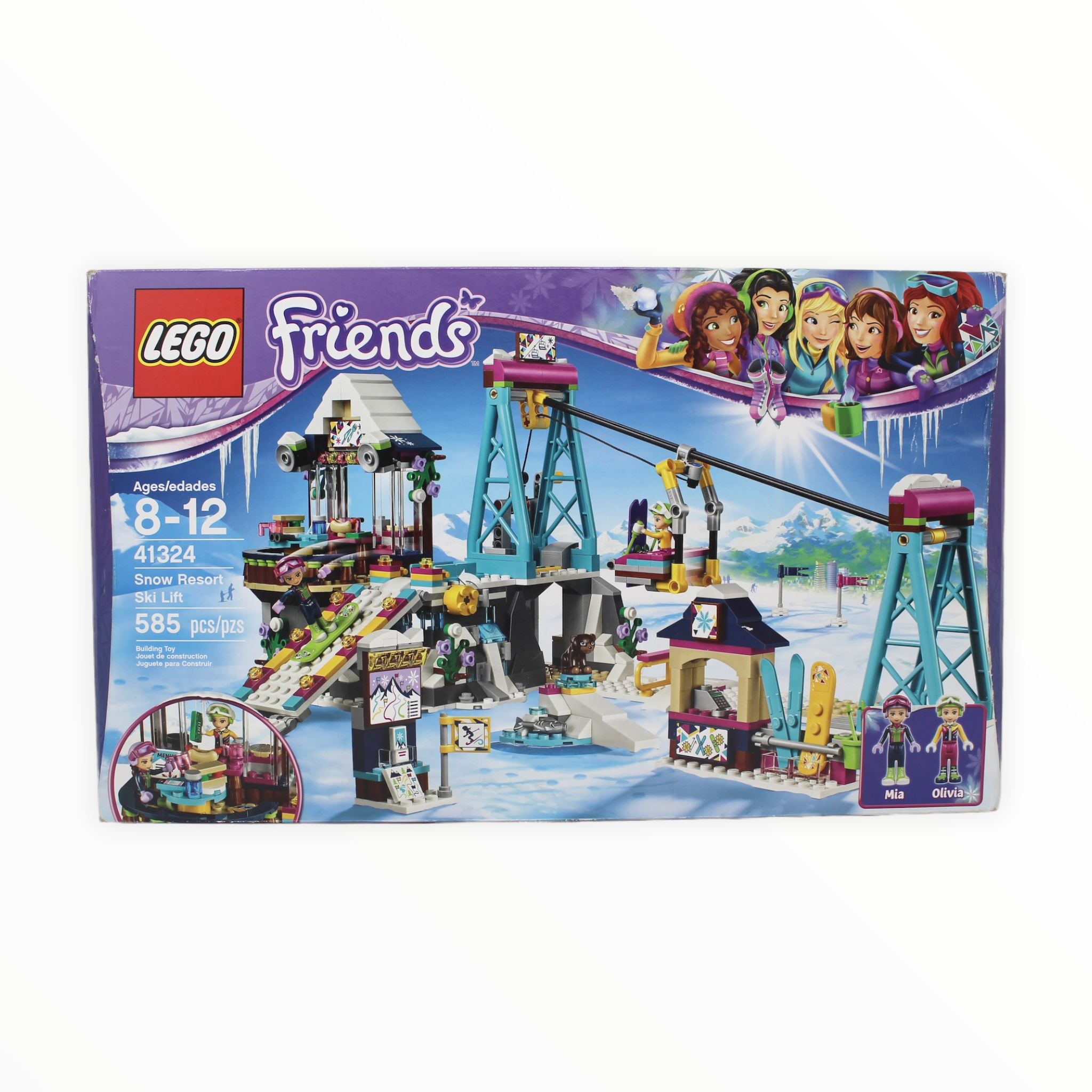 Retired Set 41324 Friends Snow Resort Ski Lift