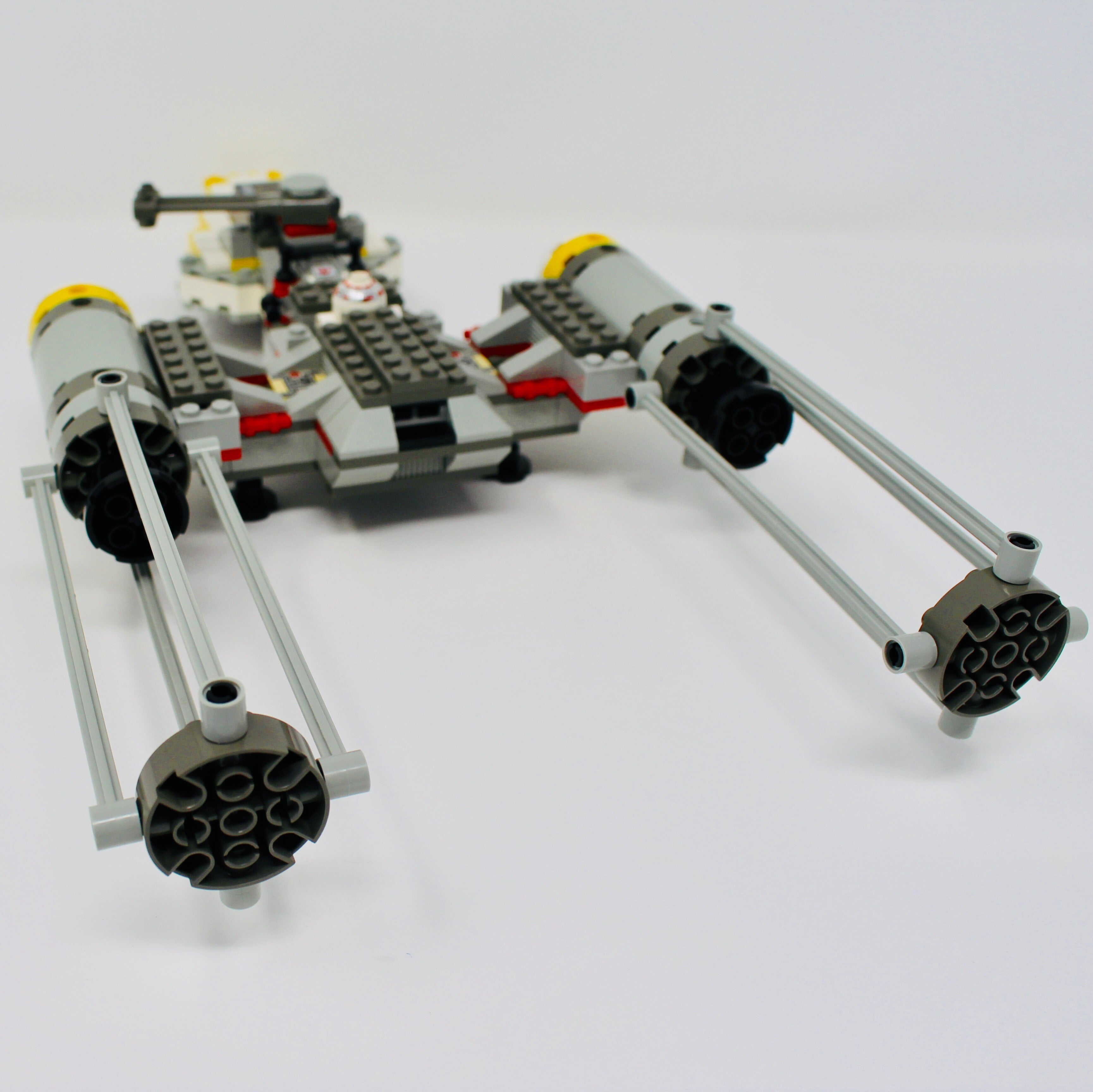 Used Set 7150 Star Wars TIE Fighter & Y-Wing