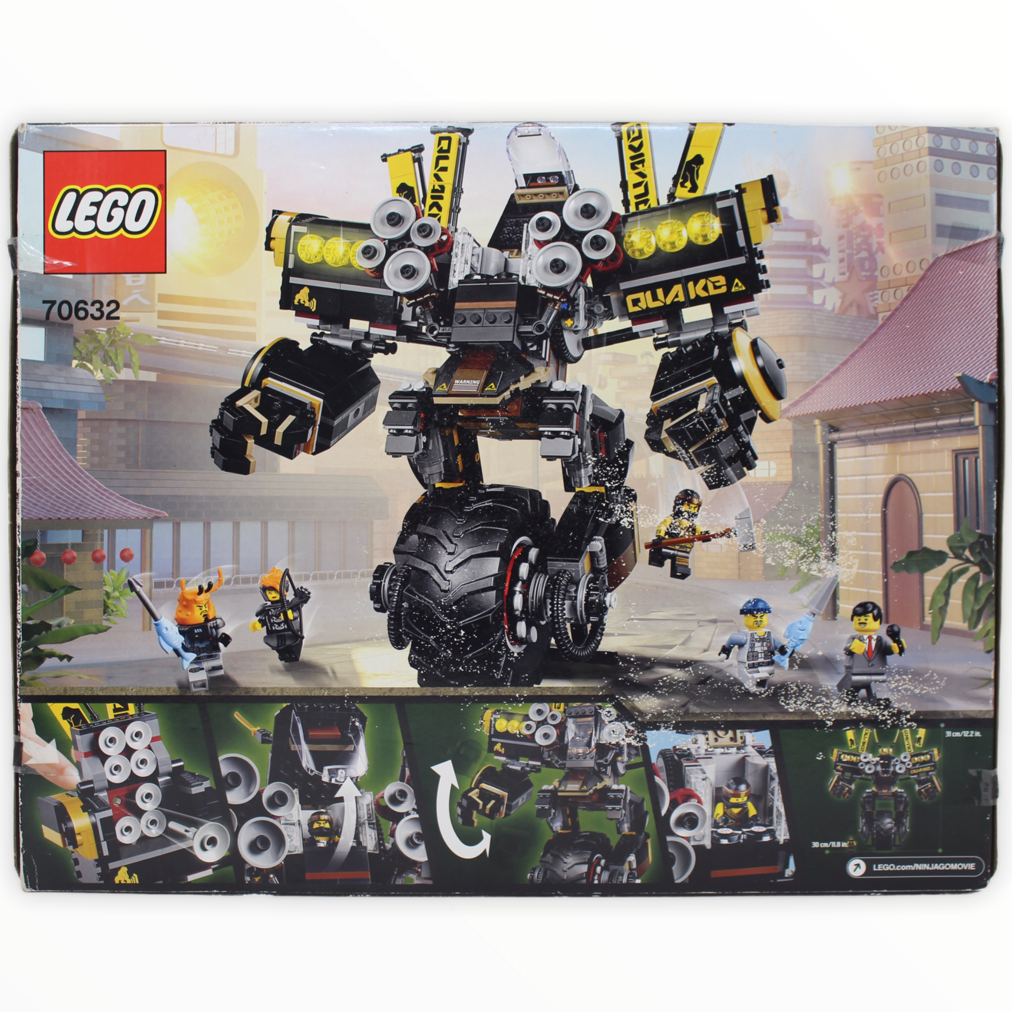 Retired Set 70632 The Ninjago Movie Quake Mech