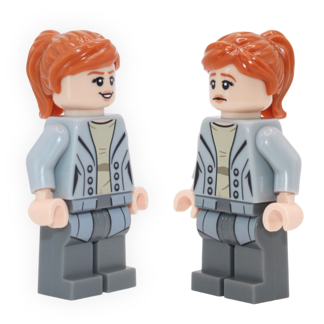 Claire Dearing (light bluish gray jacket, 2018)