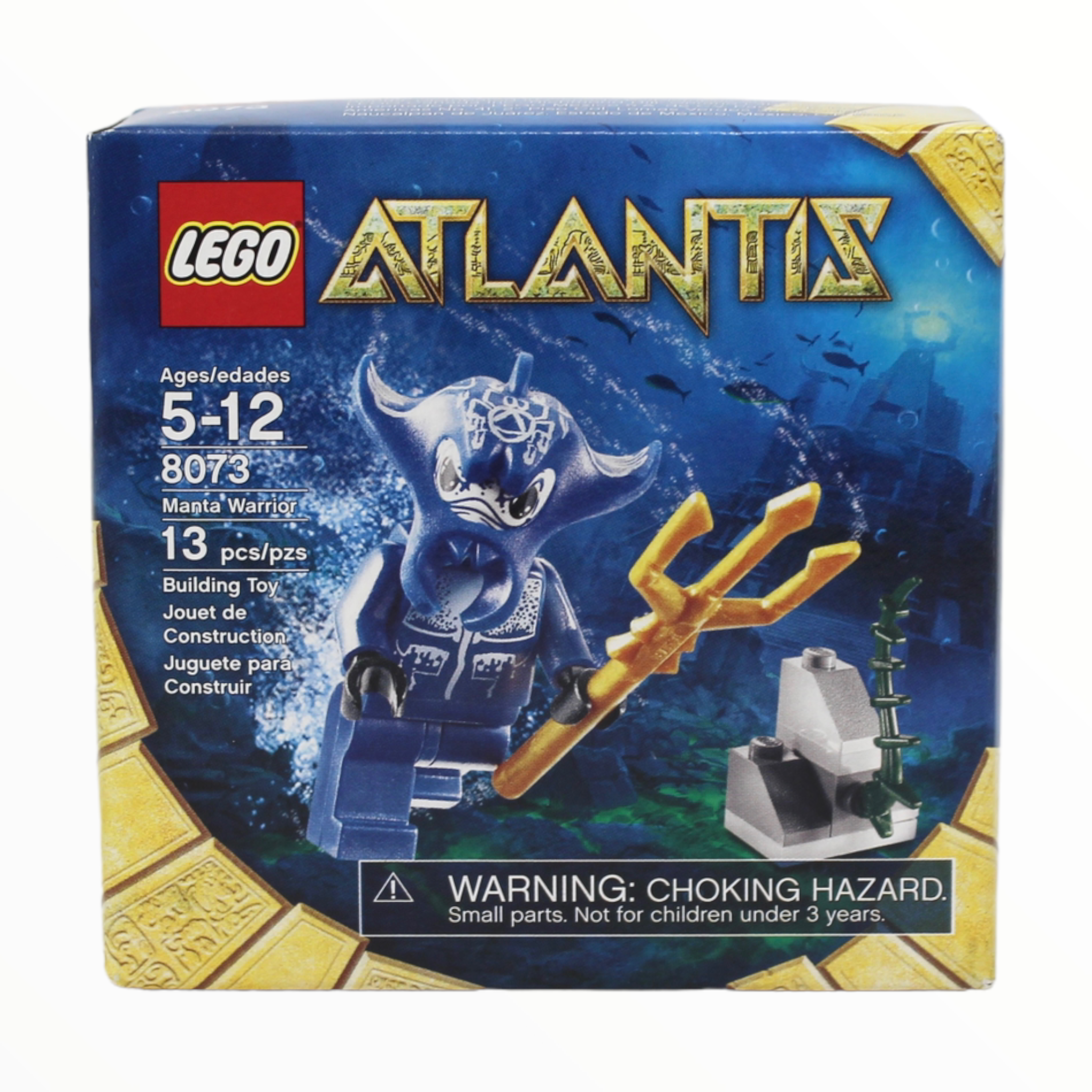 Retired Set 8073 Atlantis Manta Warrior