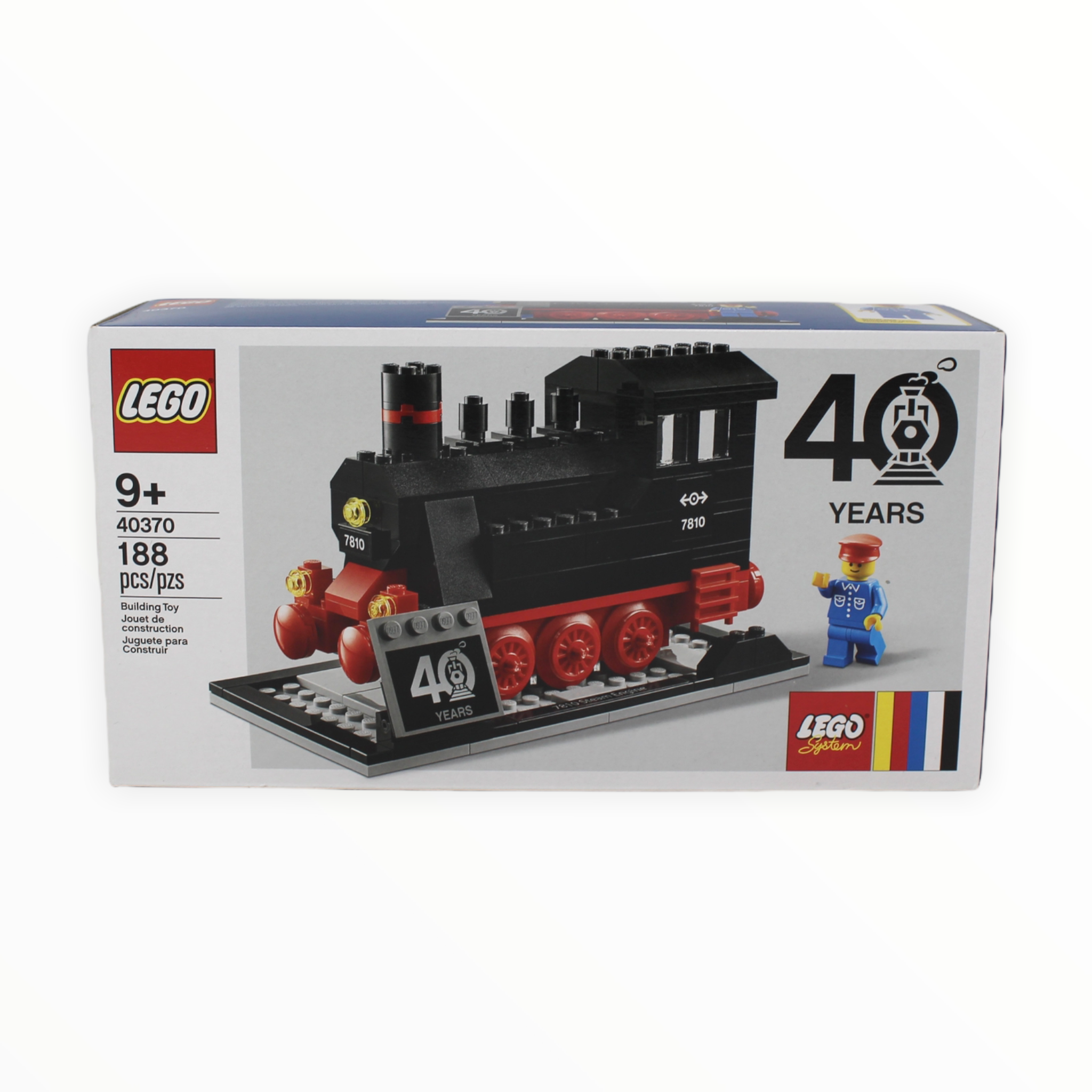 Certified Used Set 40370 LEGO Trains 40th Anniversary Set