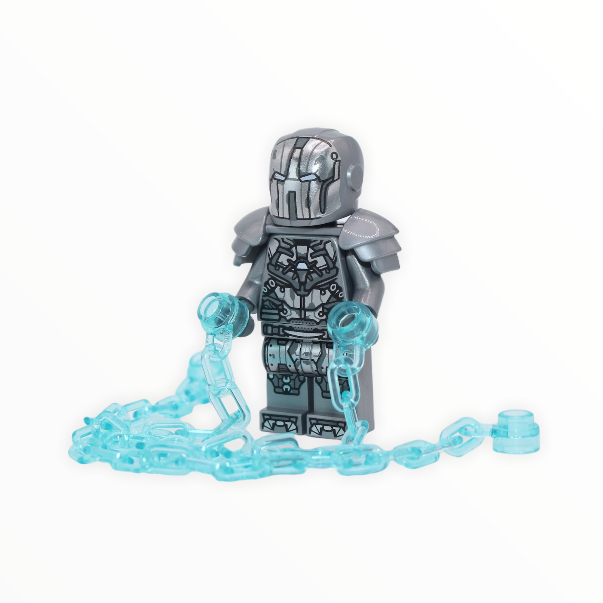Whiplash (helmet, armor, trans-blue chains, 2022)