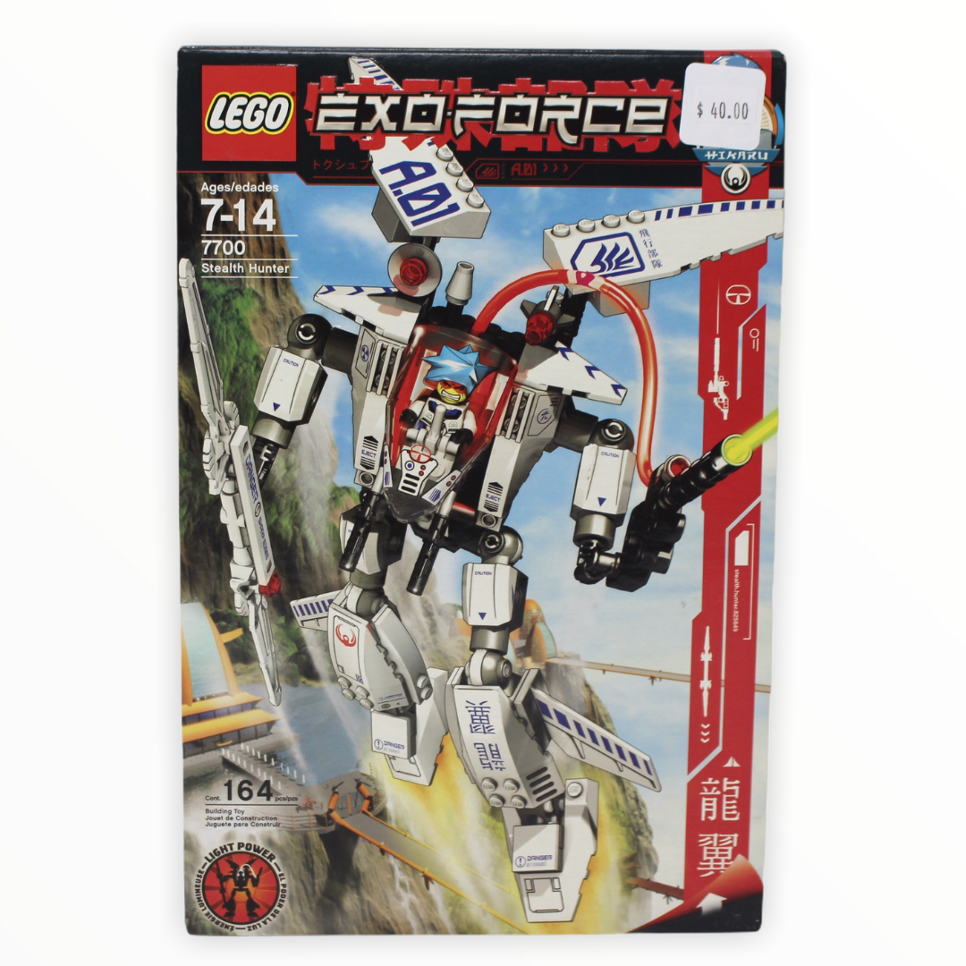 Retired Set 7700 Exo-Force Stealth Hunter