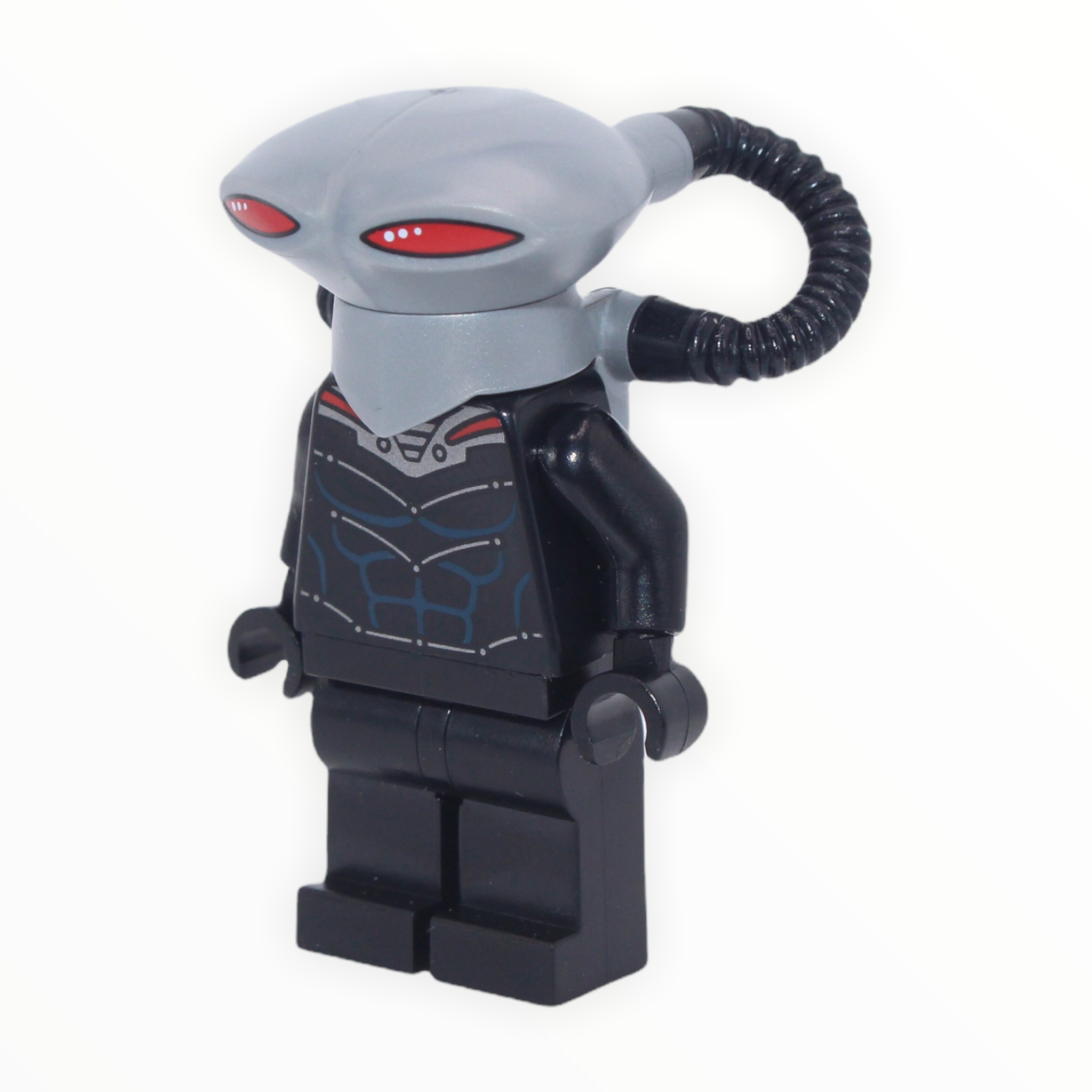 Black Manta (flat silver helmet, 2015)