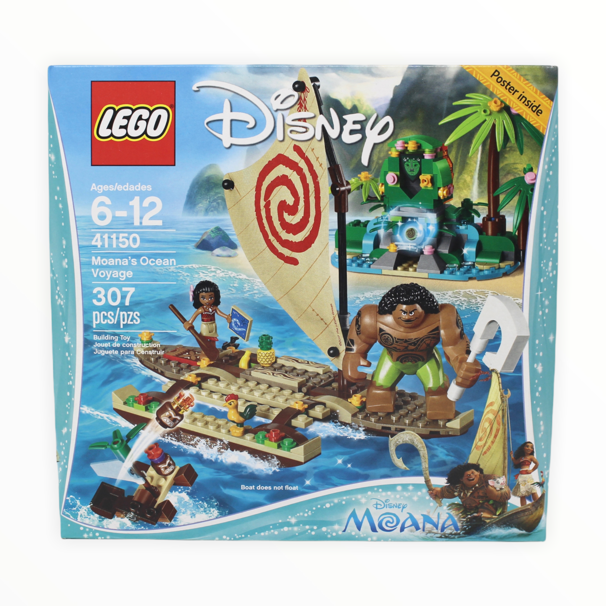 Retired Set 41150 Disney Moana’s Ocean Voyage
