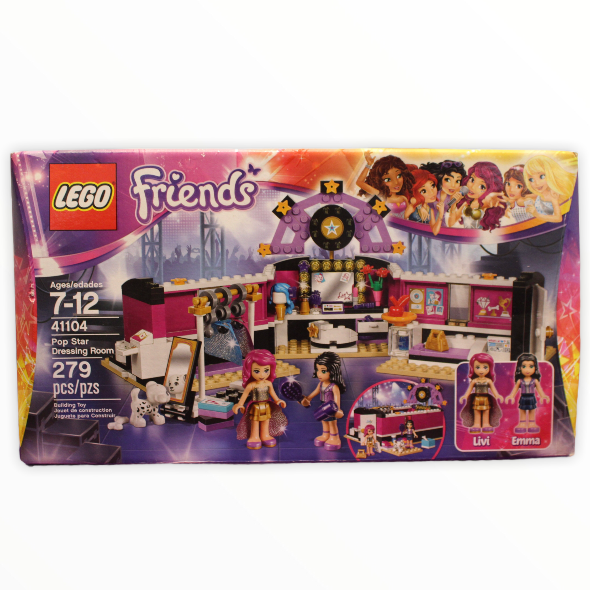 Certified Used Set 41104 Friends Pop Star Dressing Room