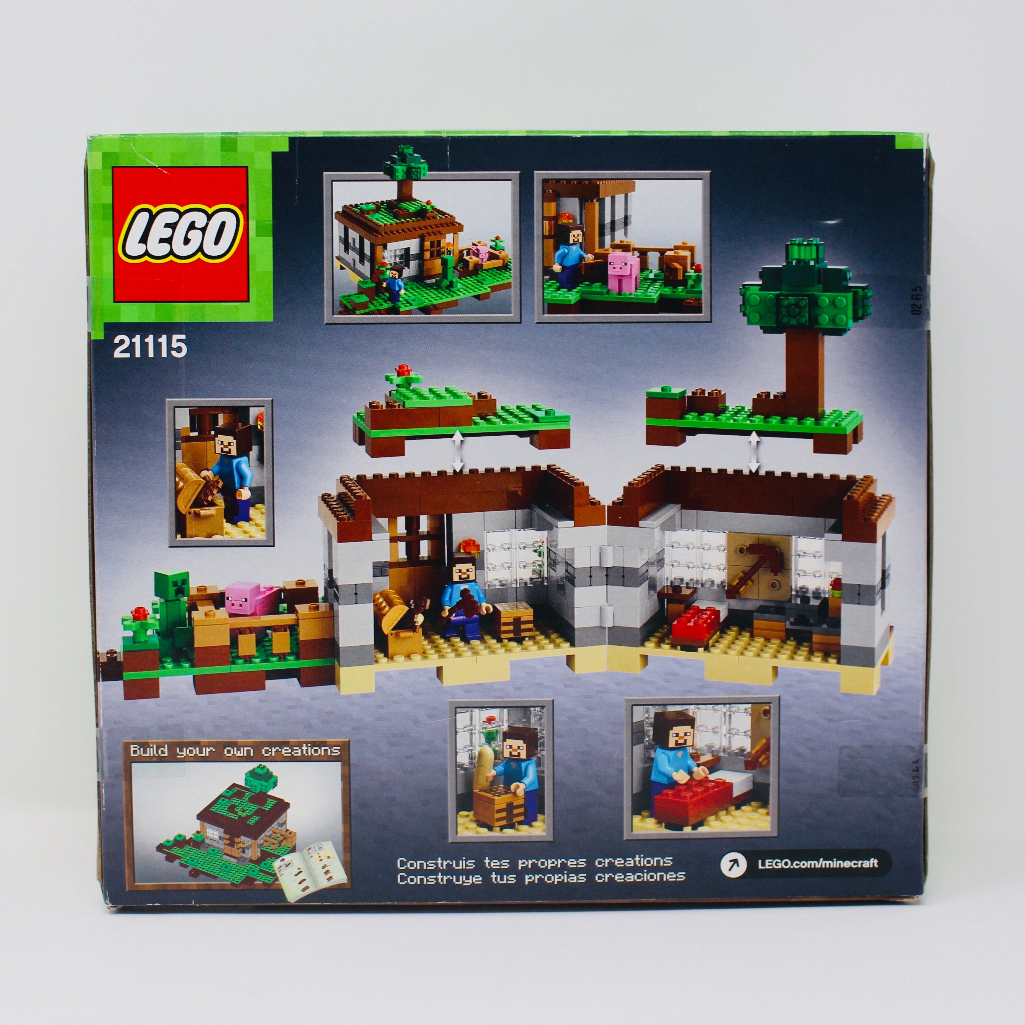 Retired Set 21115 Minecraft The First Night