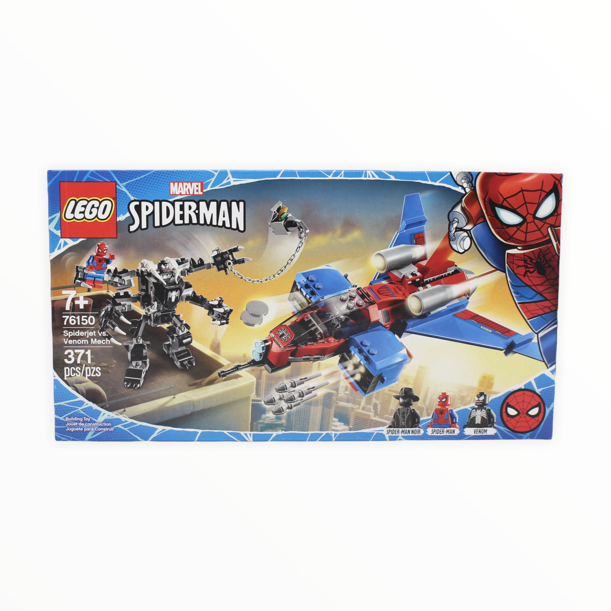Retired Set 76150 Spider-Man Spiderjet vs. Venom Mech