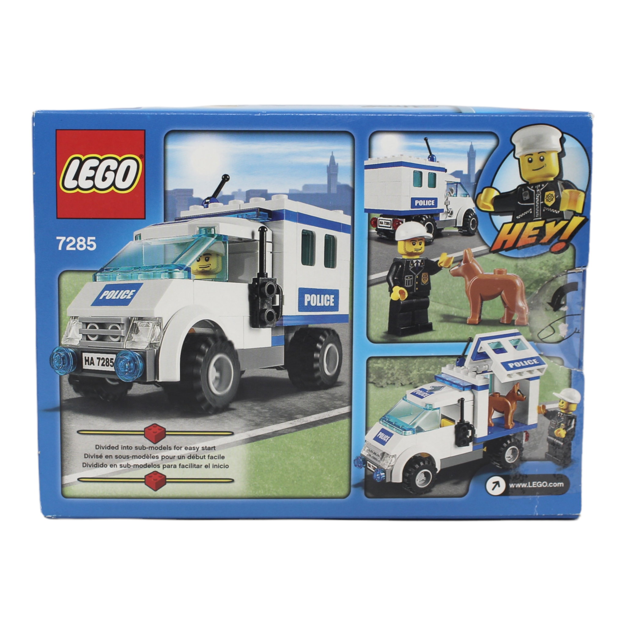 Certified Used Set 7285 City Police Dog Unit