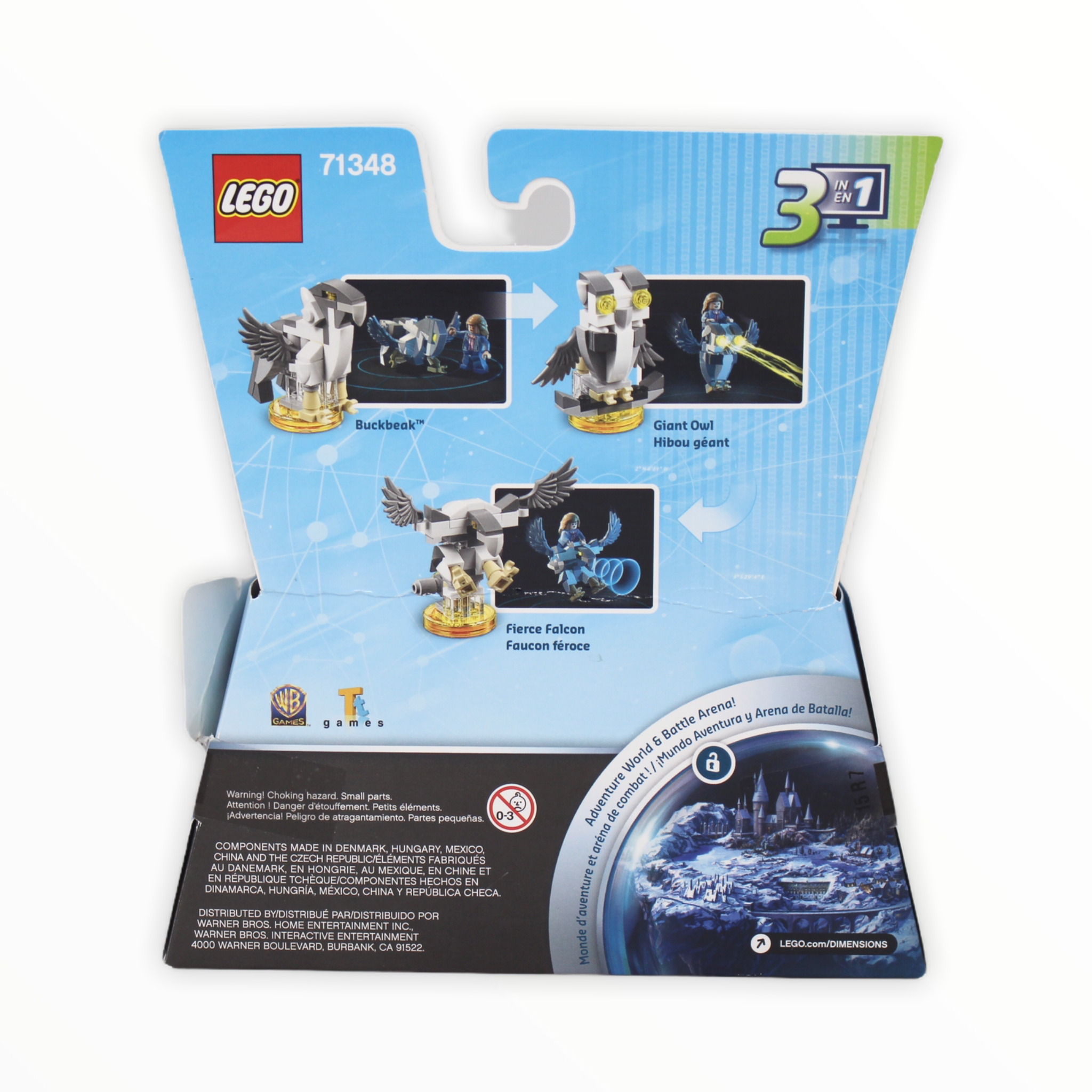 Retired Set 71348 LEGO Dimensions Hermione Granger and Buckbeak