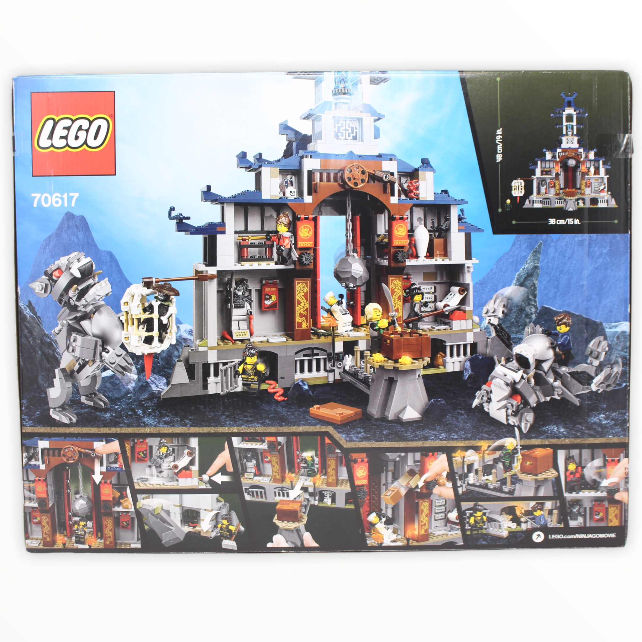 Retired Set 70617 The Ninjago Movie Temple of the Ultimate Ultimate Weapon