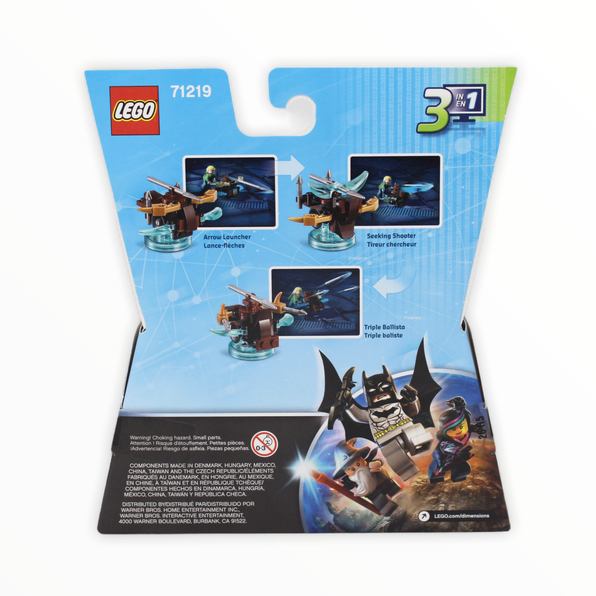 Retired Set 71219 Dimensions The Lord of the Rings Legolas and Arrow Launcher