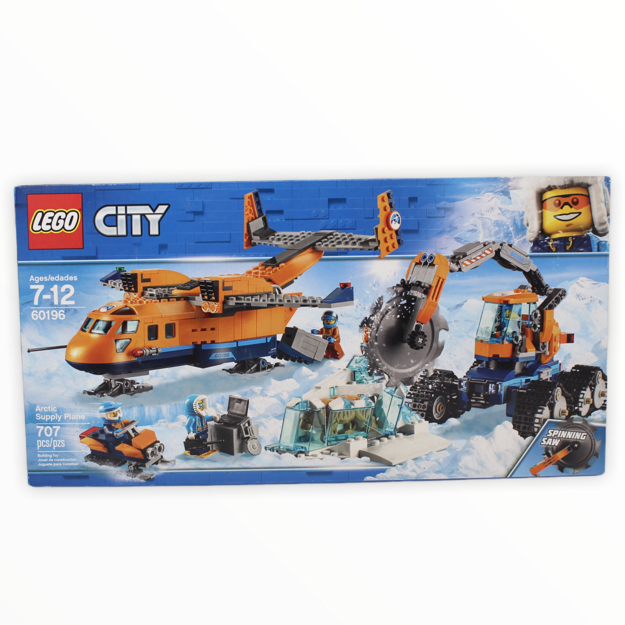 Retired Set 60196 City Arctic Supply Plane