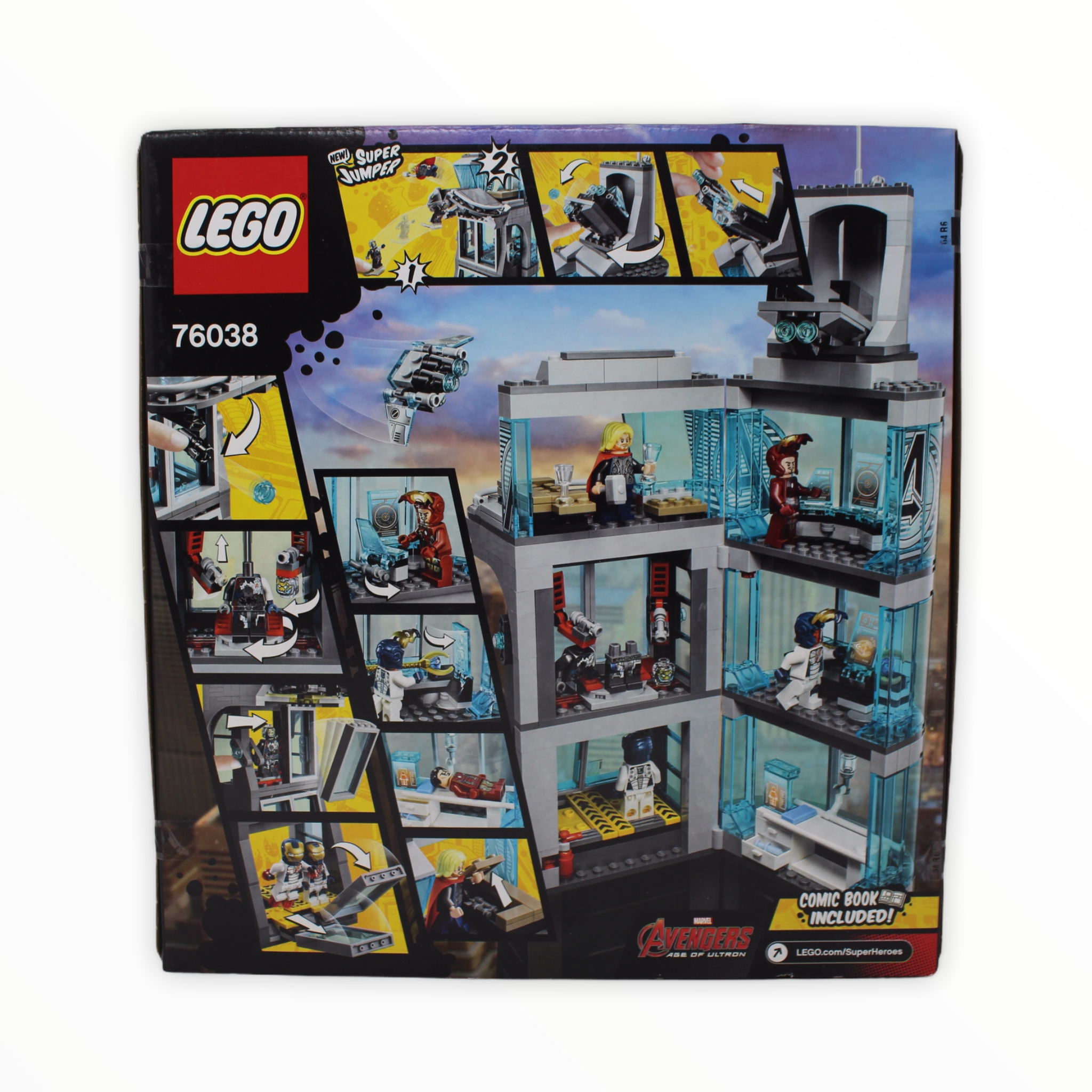 Retired Set 76038 Marvel Super Heroes Attack on Avengers Tower