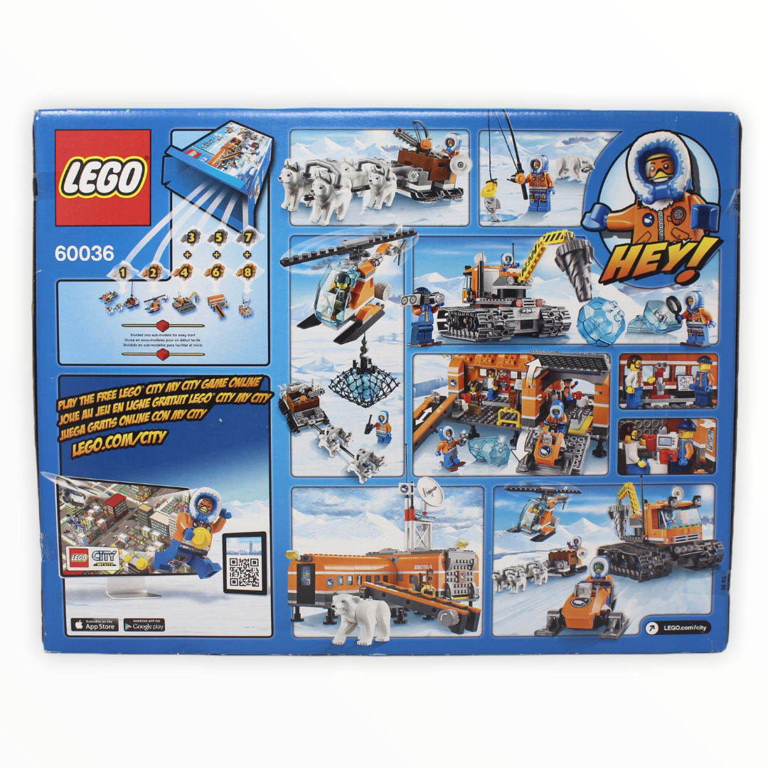 Retired Set 60036 City Arctic Base Camp