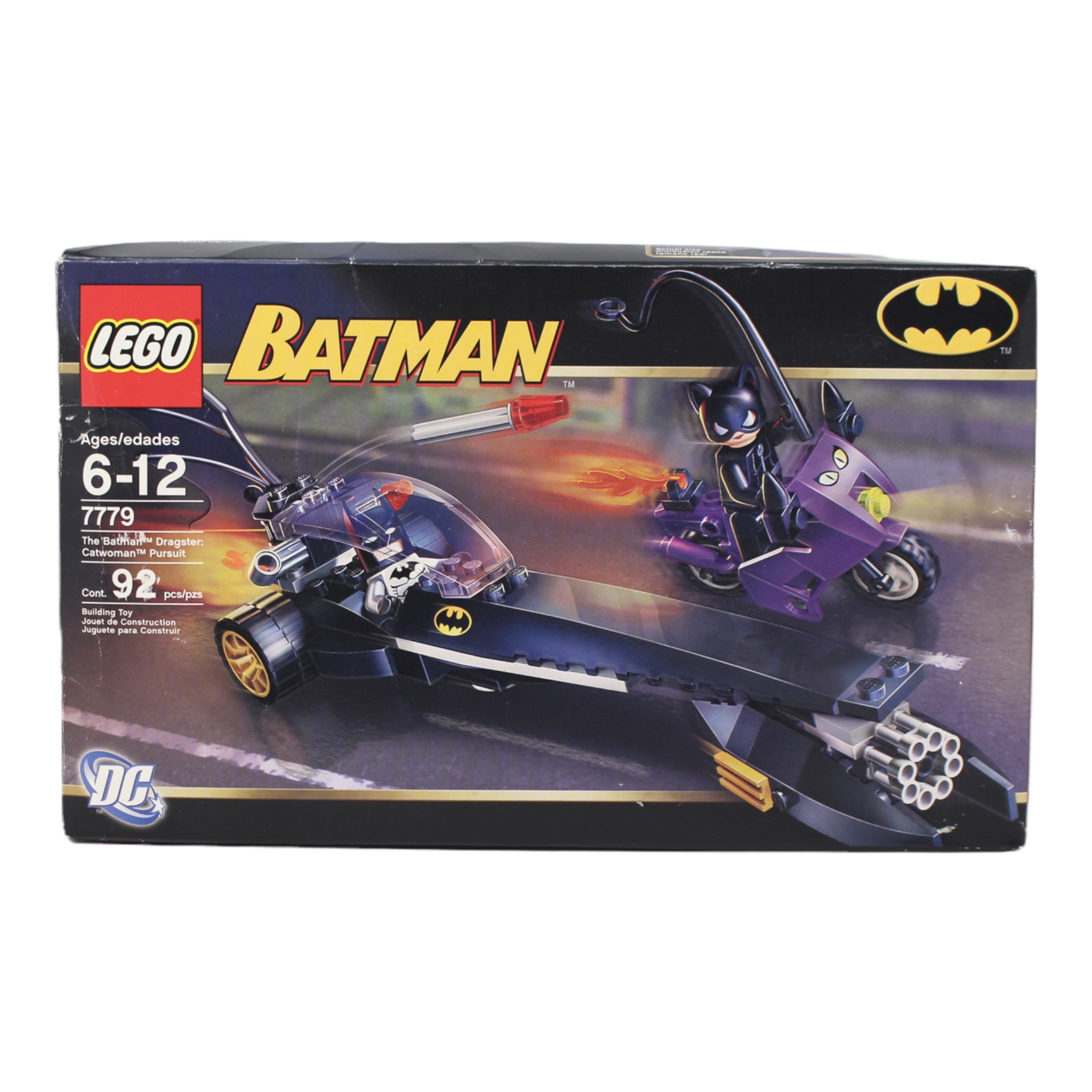 Certified Used Set 7779 The Batman Dragster: Catwoman Pursuit