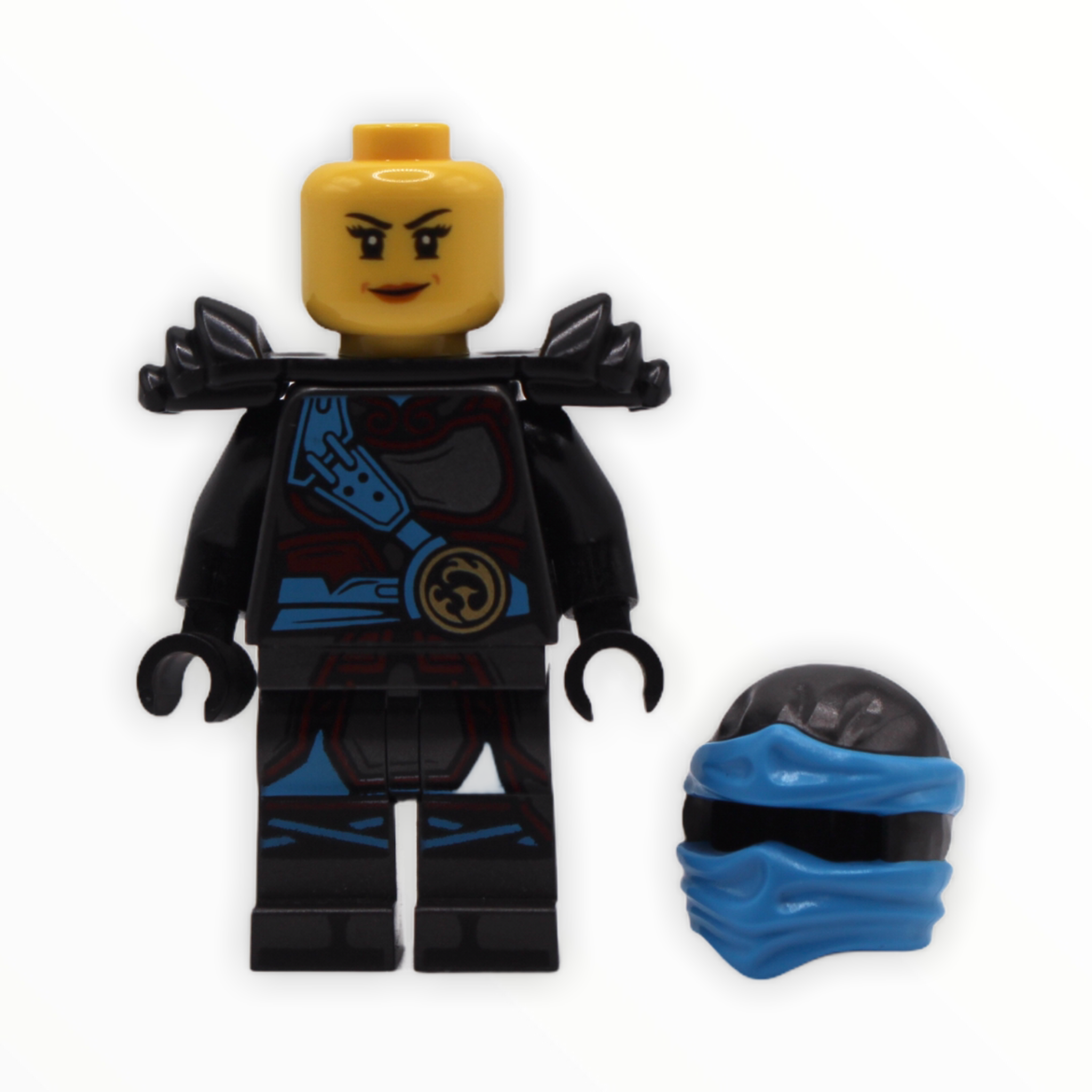 Nya (Hands of Time, dual sided head, black armor)