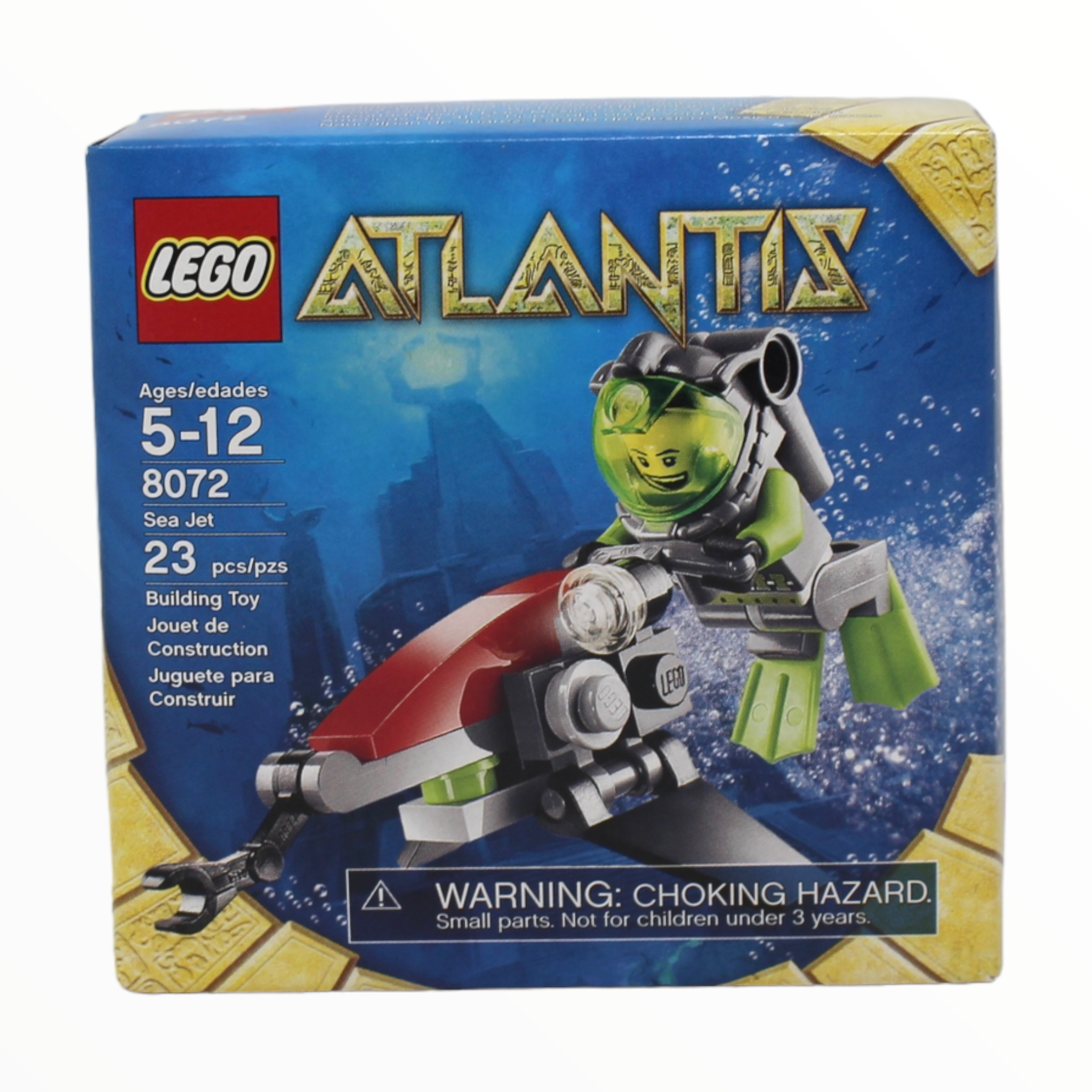 Retired Set 8072 Atlantis Sea Jet