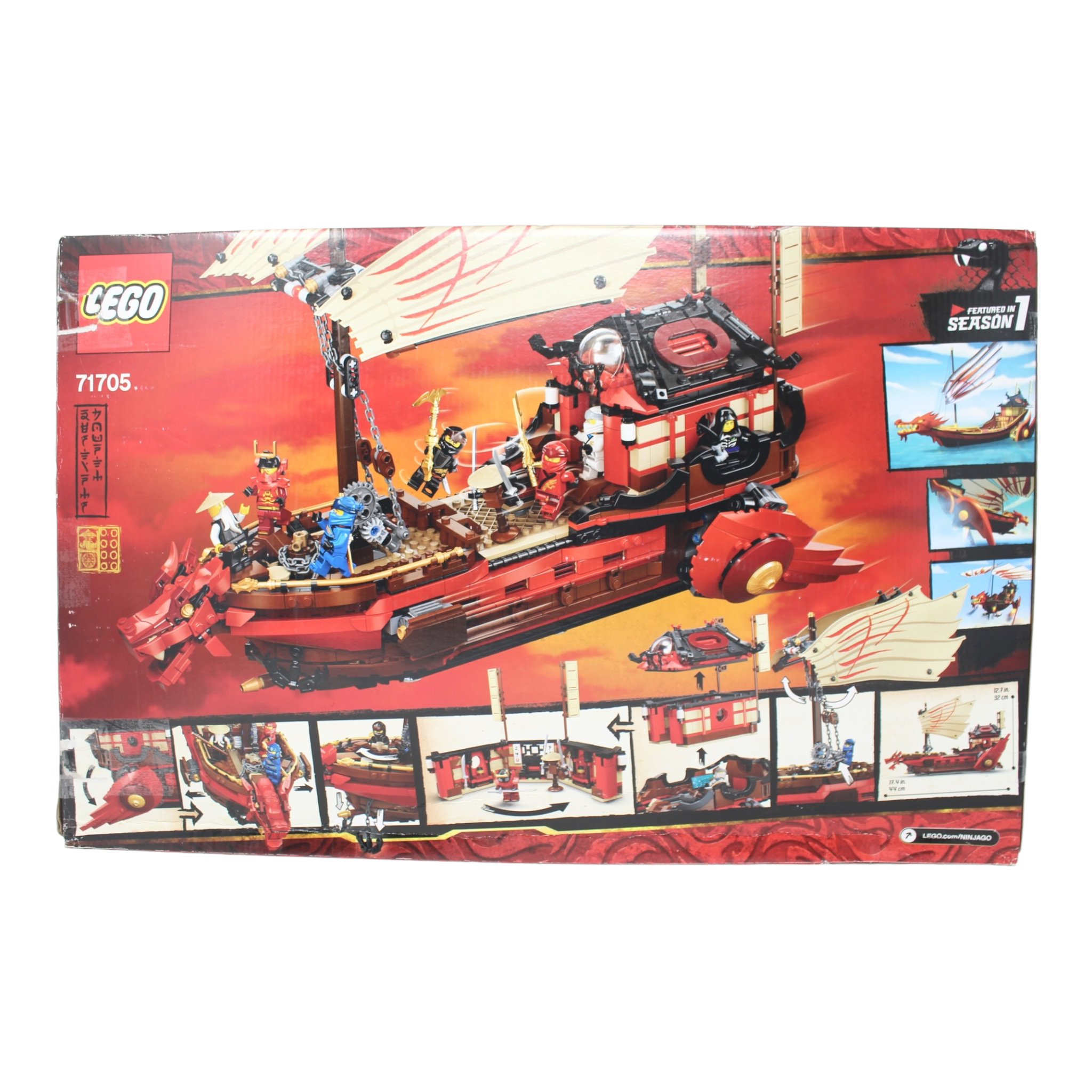 Certified Used Set 71705 Ninjago Destiny’s Bounty (2020)