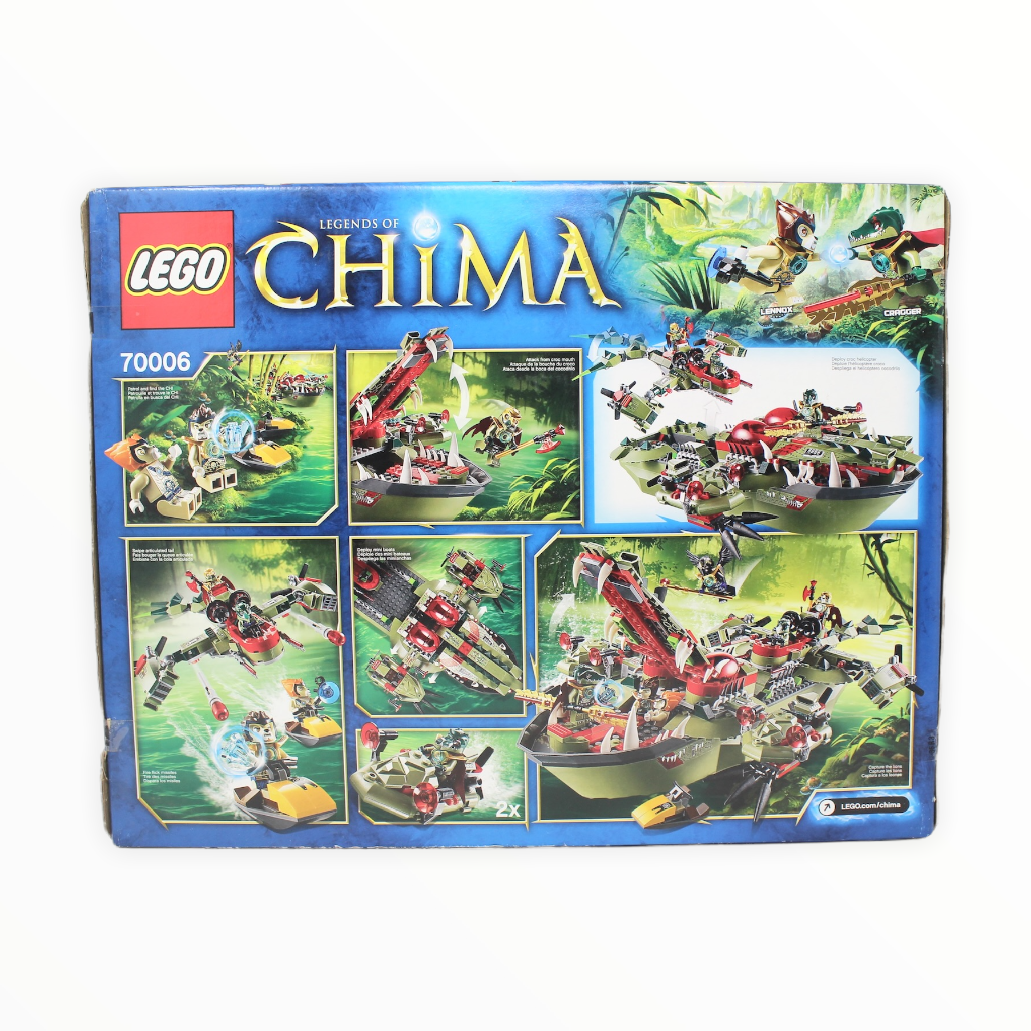 Retired Set 70006 Chima Cragger’s Command Ship