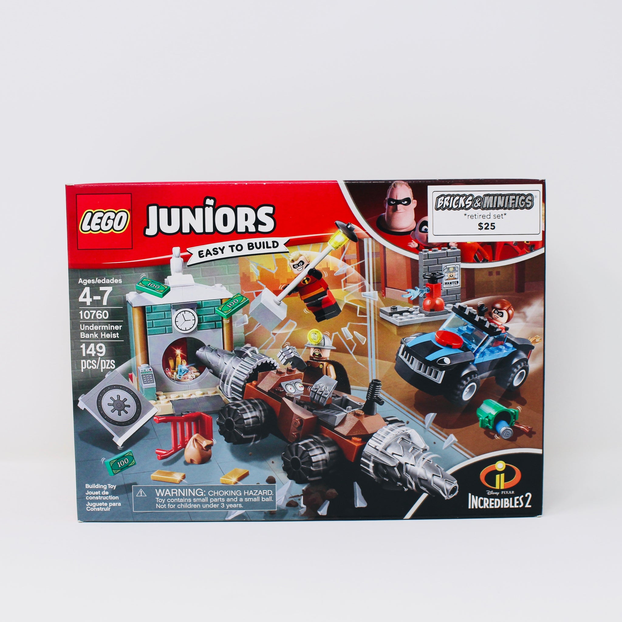 Lego Underminer Bank Heist LEGO Juniors Disney Incredibles 10760