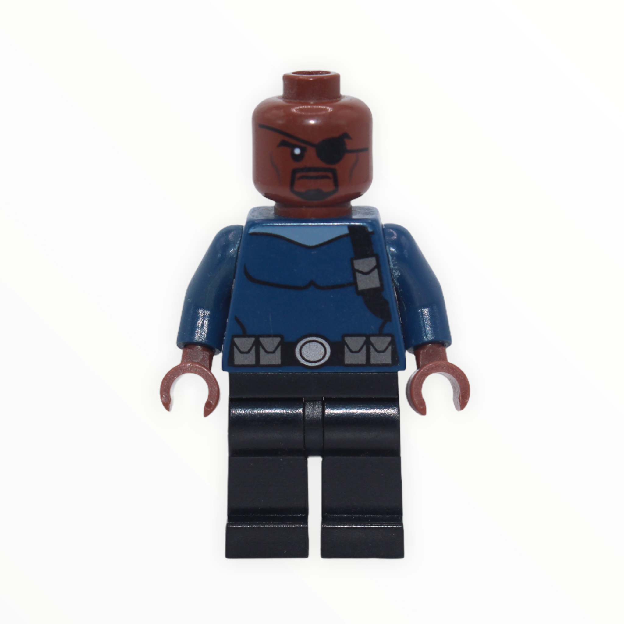 Nick Fury (blue sweater, 2013)