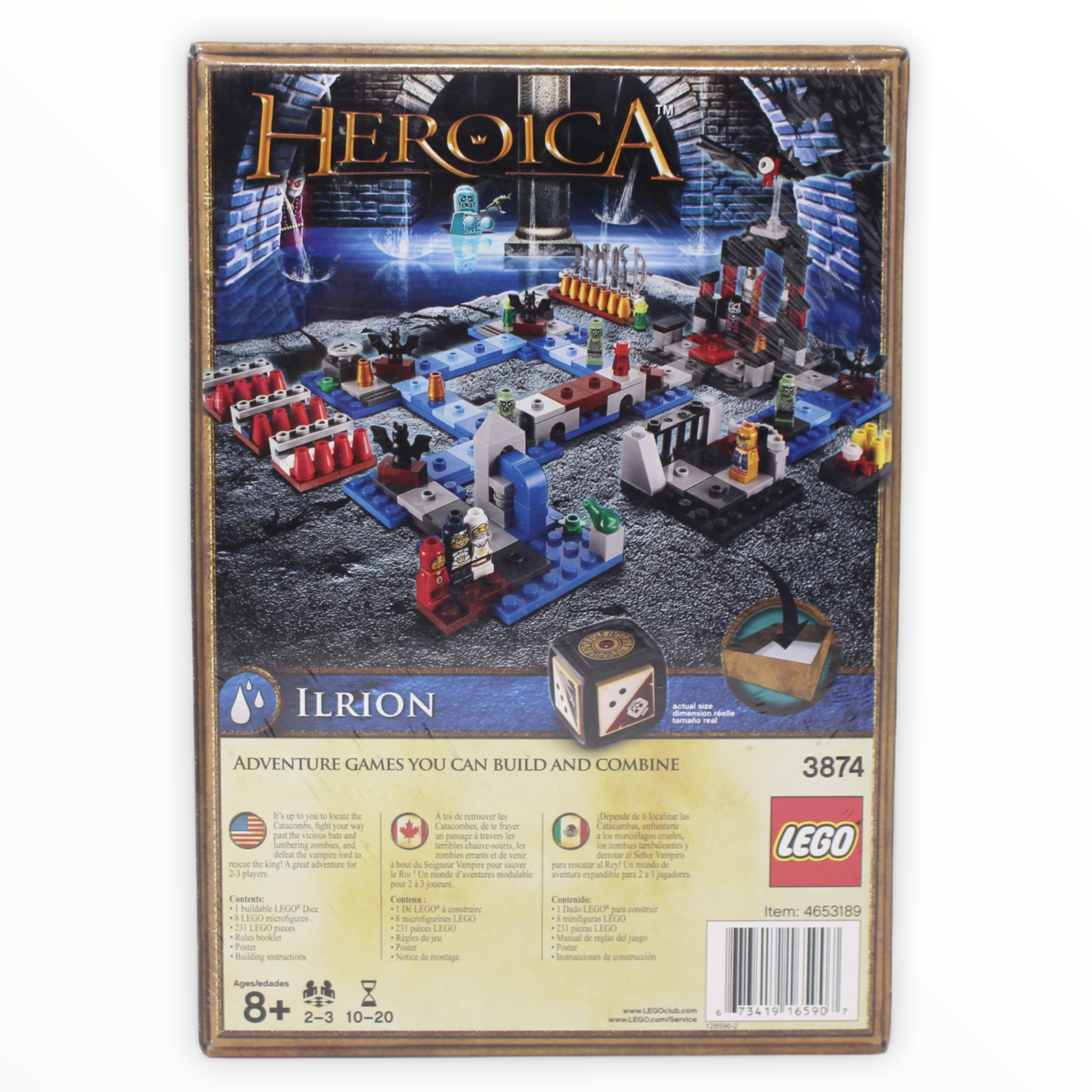 Retired Set 3874 LEGO Heroica Ilrion
