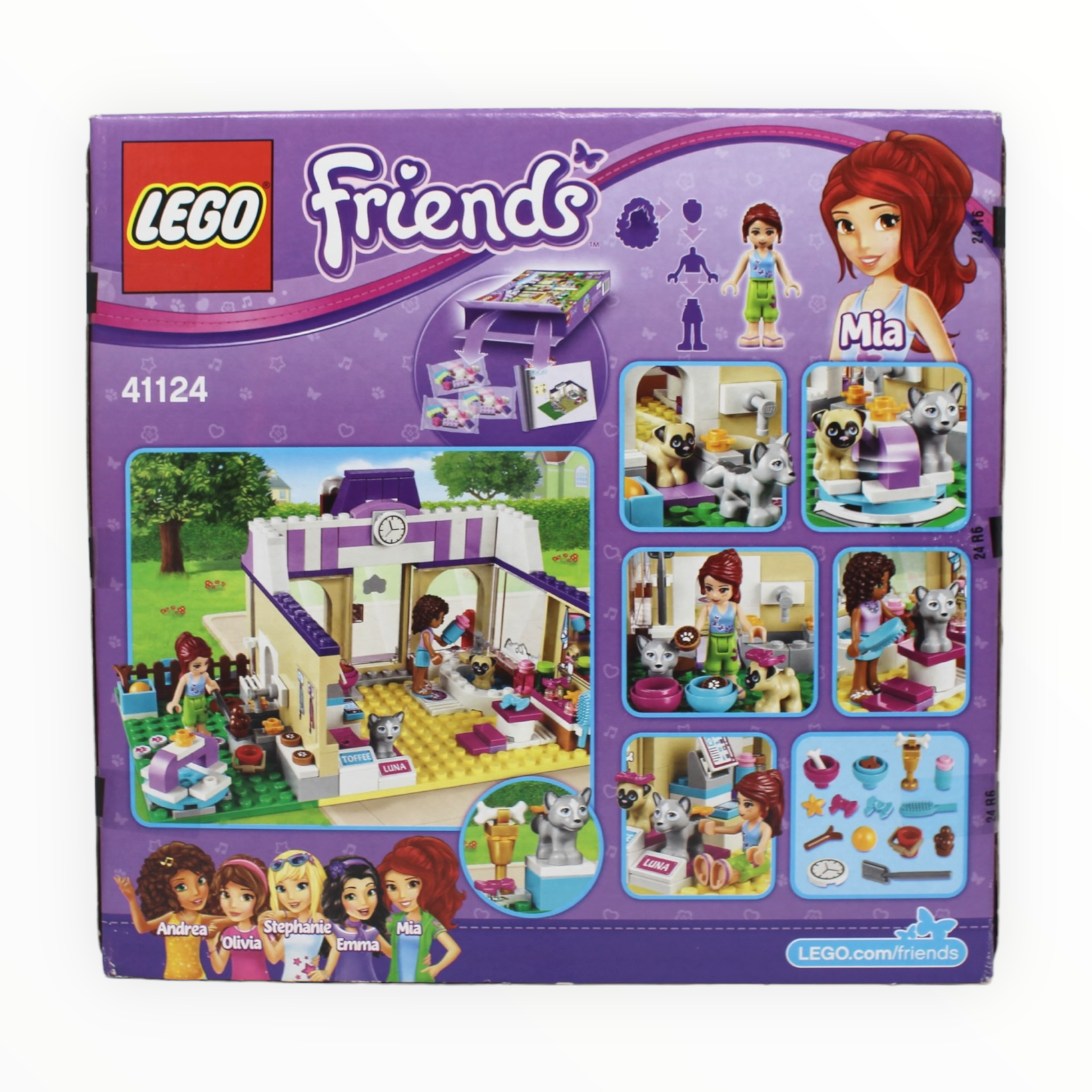Retired Set 41124 Friends Heartlake Puppy Daycare