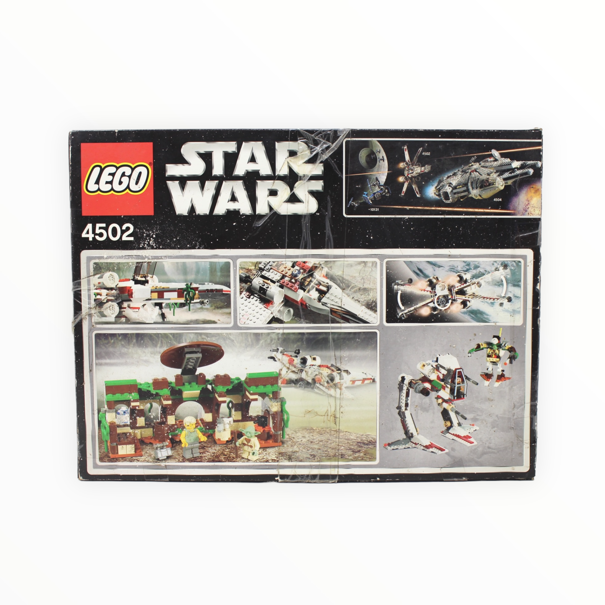 Certified Used Set 4502 Star Wars X-wing Fighter (Dagobah, Original Trilogy Edition, open box with most bags sealed)