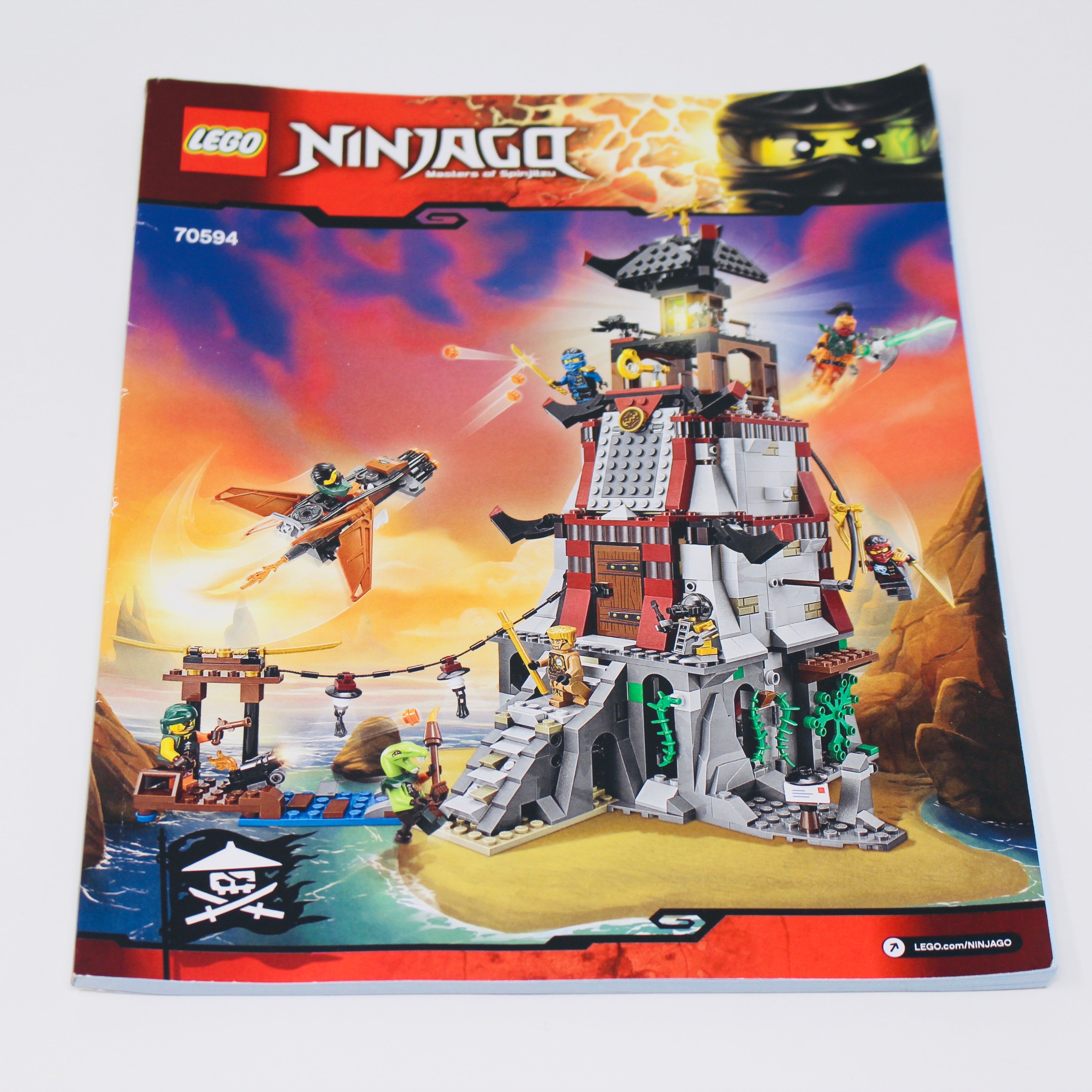 Used Set 70594 Ninjago The Lighthouse Siege