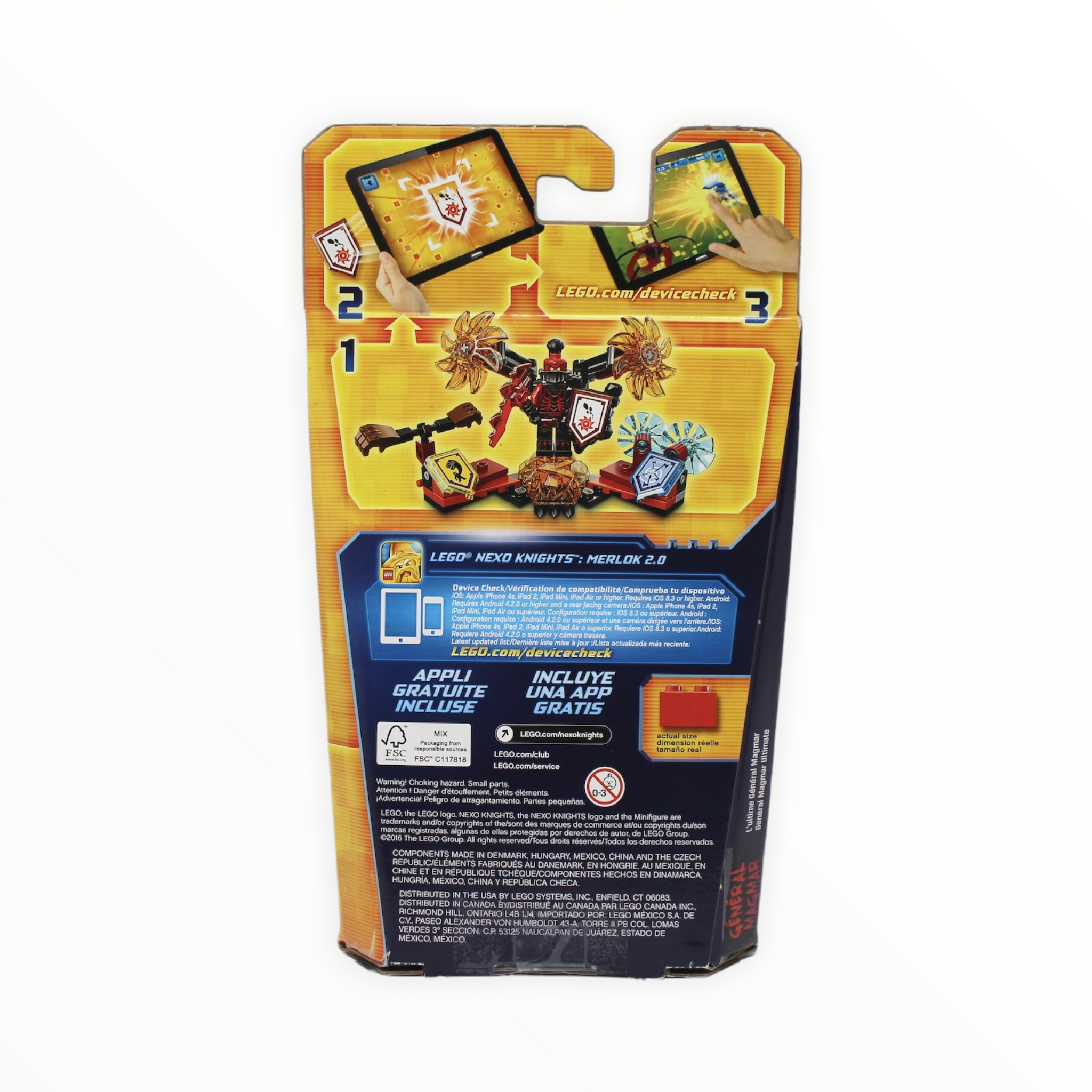 Certified Used Set 70338 Nexo Knights Ultimate General Magmar
