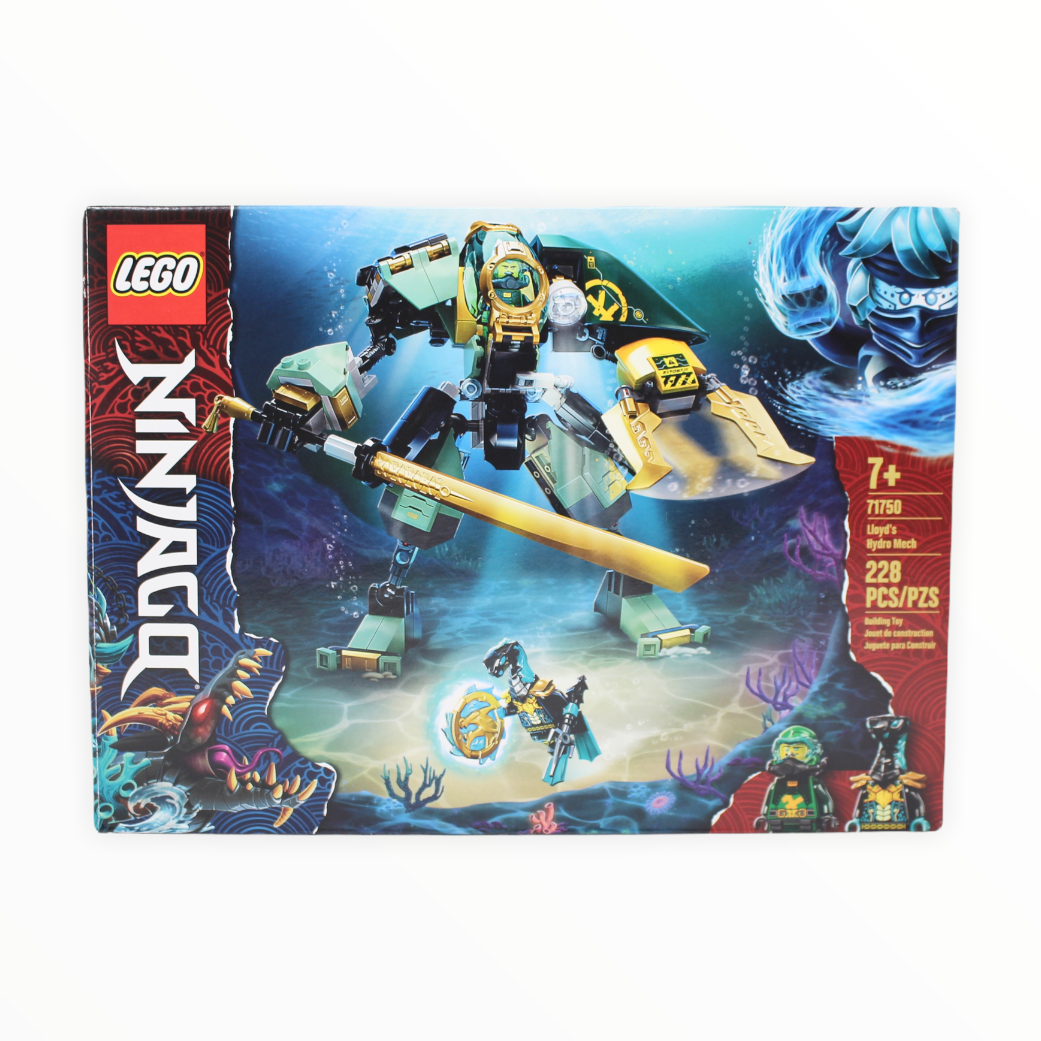 Certified Used Set 71750 Ninjago Lloyd’s Hydro Mech