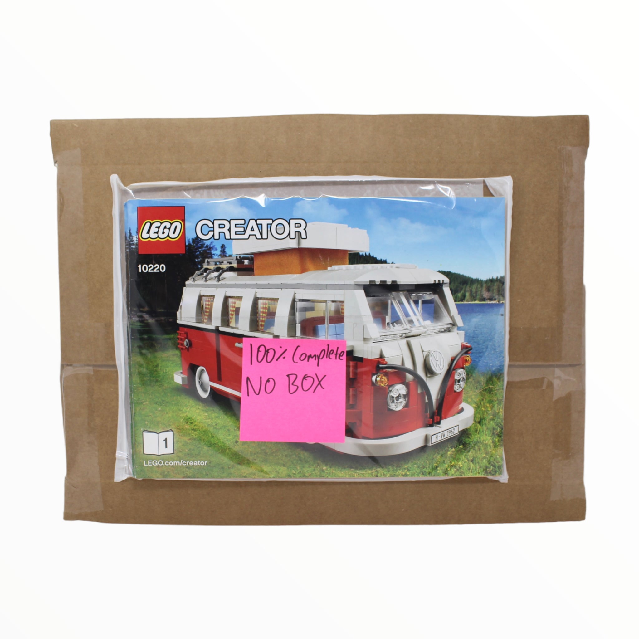 Certified Used Set 10220 Creator Volkswagen T1 Camper Van (no box)