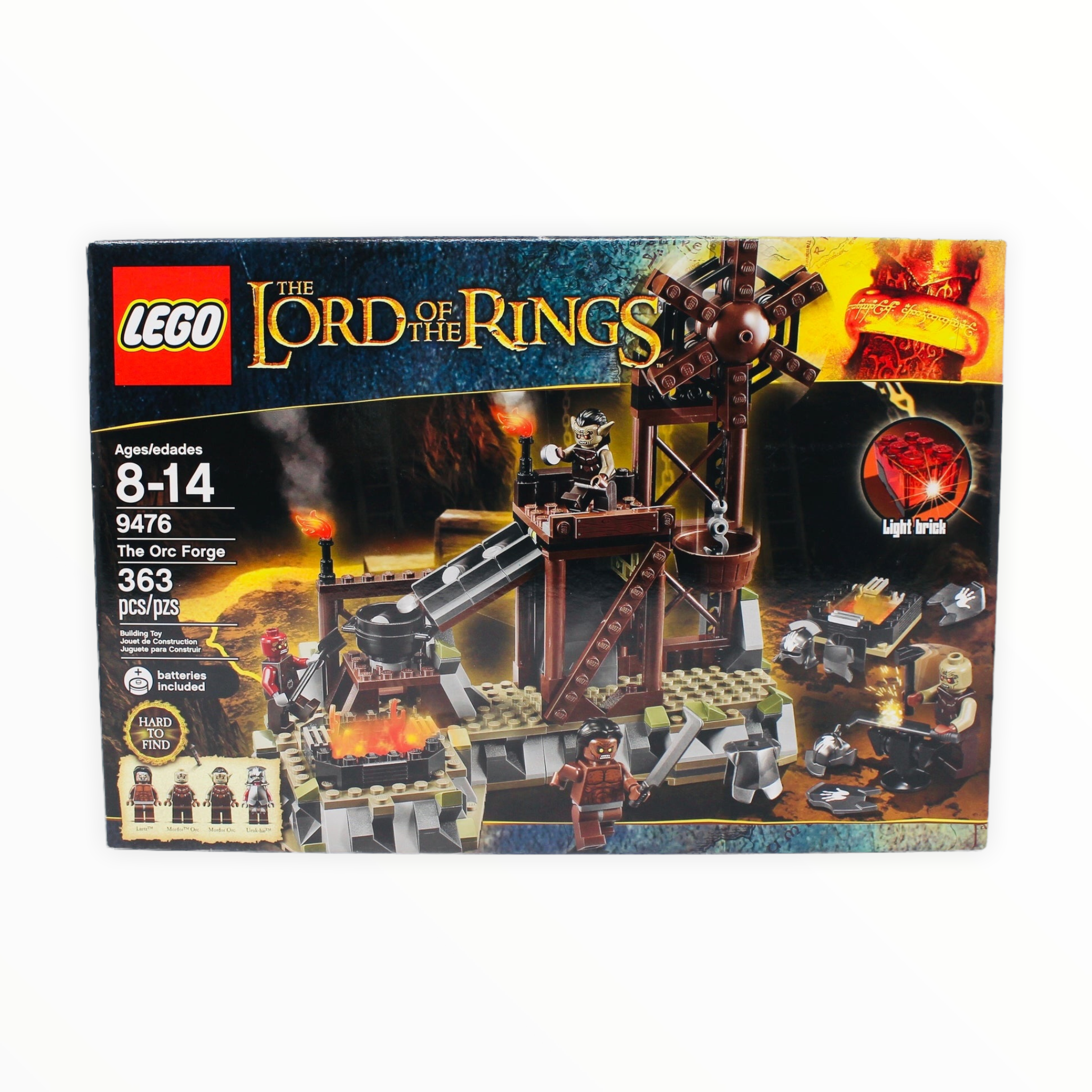 Retired Set 9476 The Lord of the Rings The Orc Forge