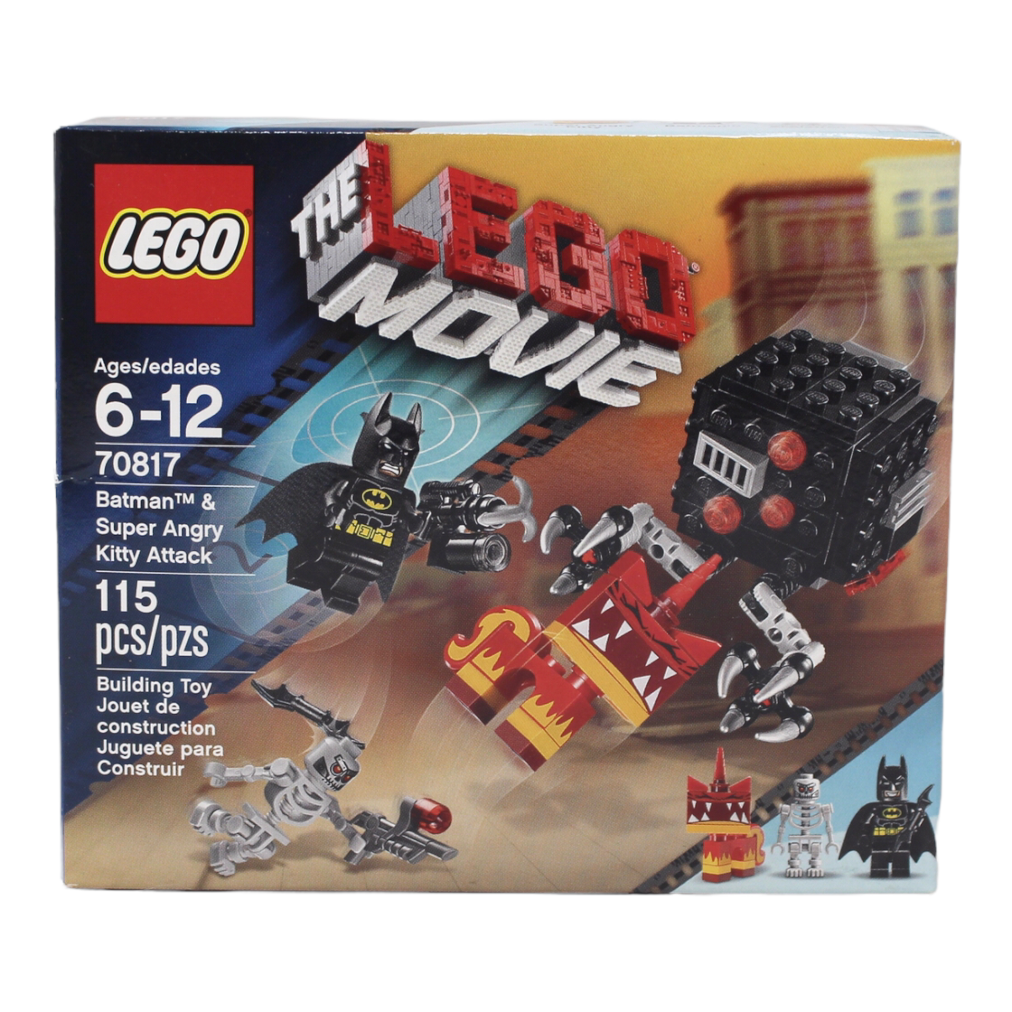 Retired Set 70817 The LEGO Movie Batman and Super Angry Kitty Attack