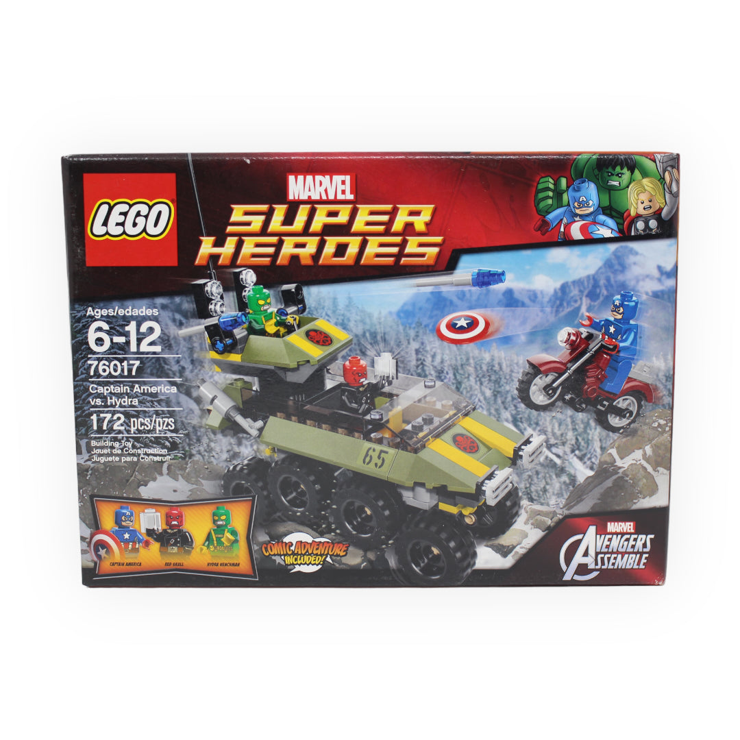 Retired Set 76017 Marvel Super Heroes Captain America vs. Hydra