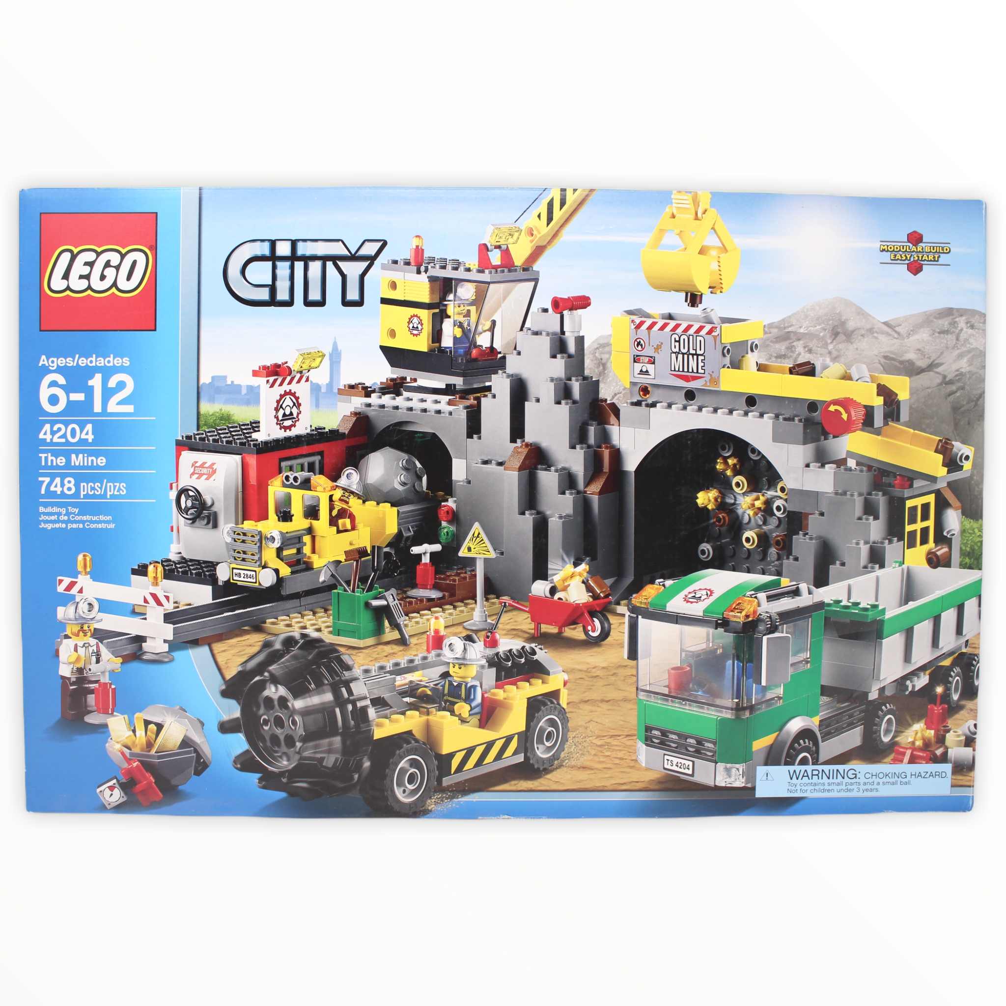 Retired Set 4204 City The Mine