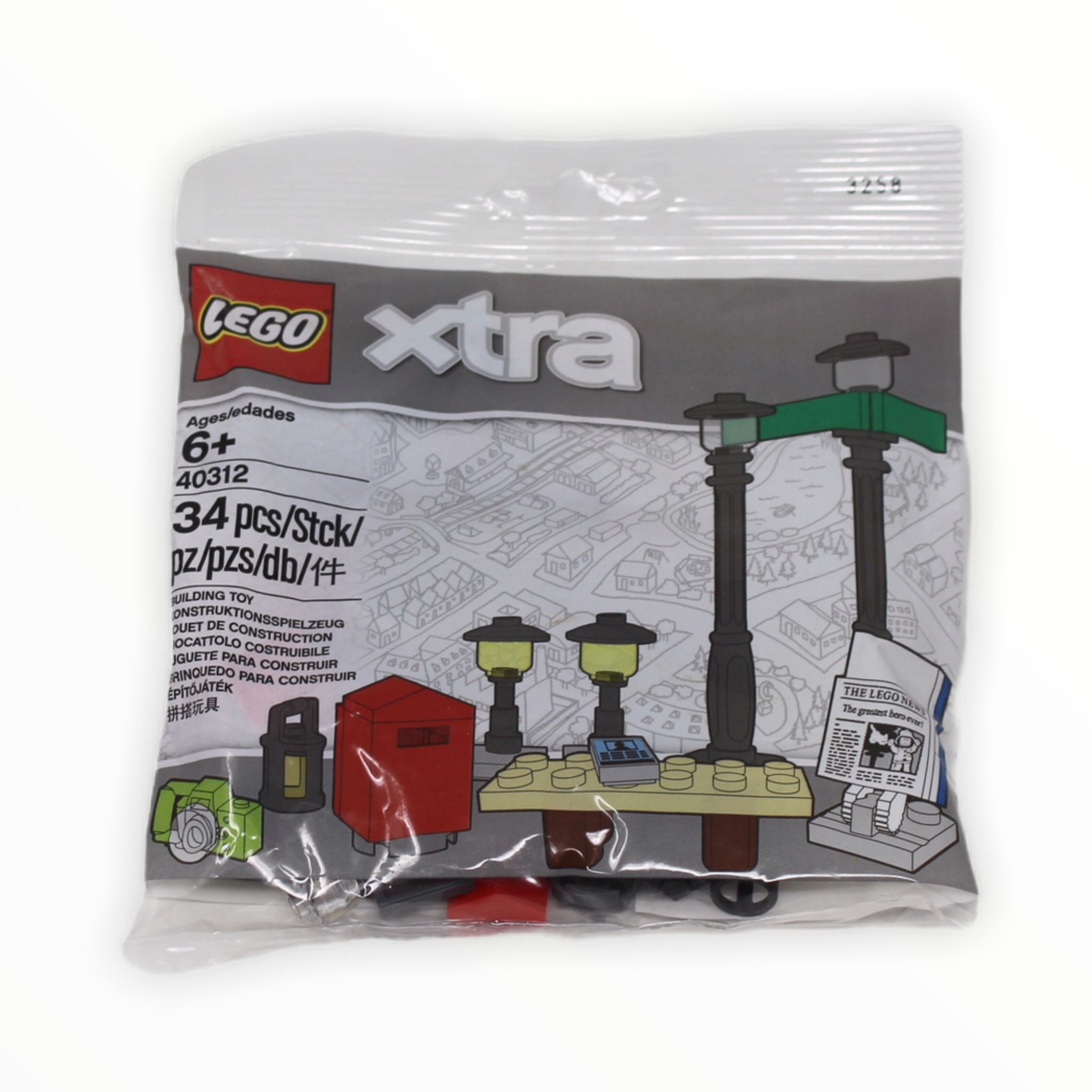 Polybag 40312 LEGO xtra Streetlamps