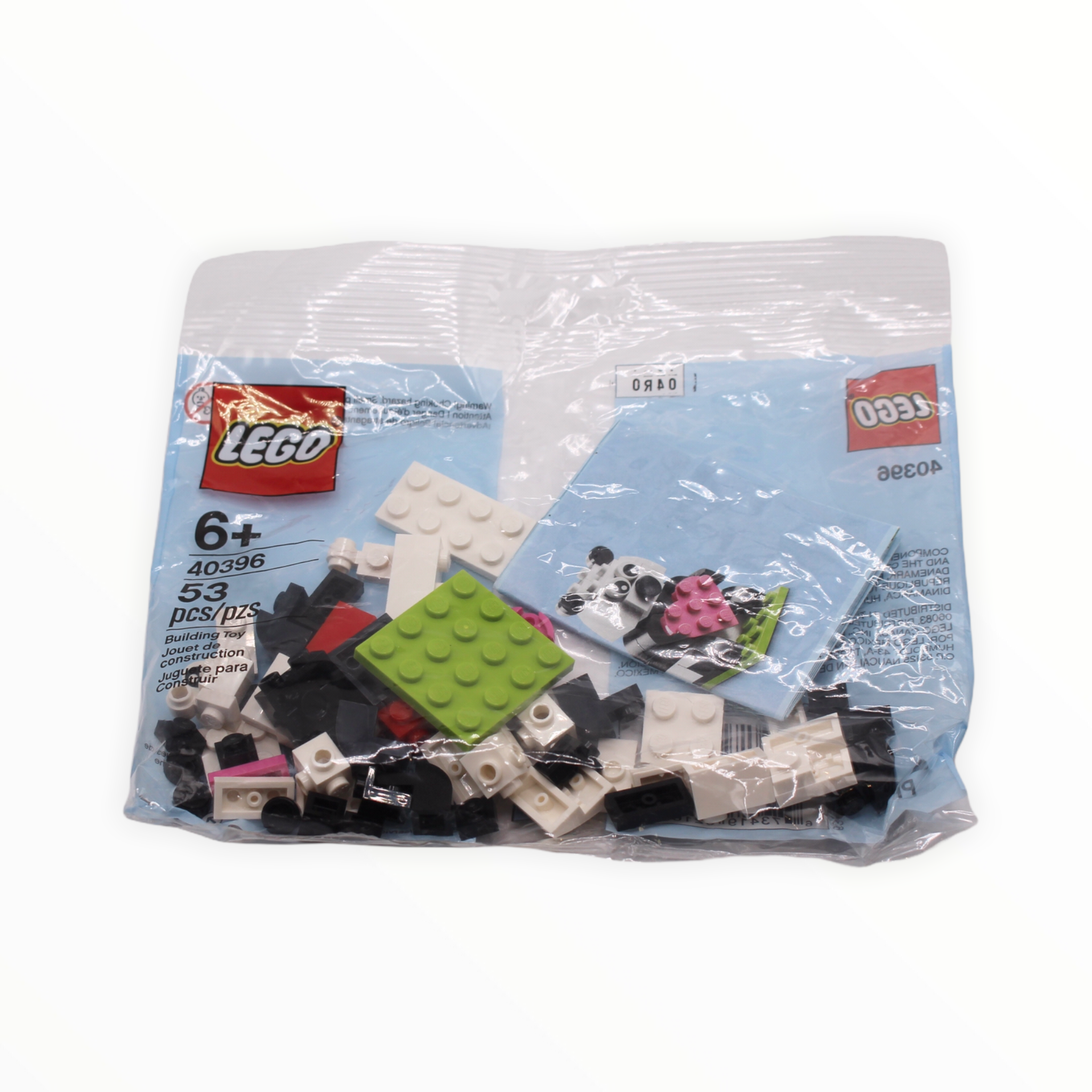 Polybag 40396 LEGO Monthly Mini Model Build Set - 2020 02 February Valentine Panda