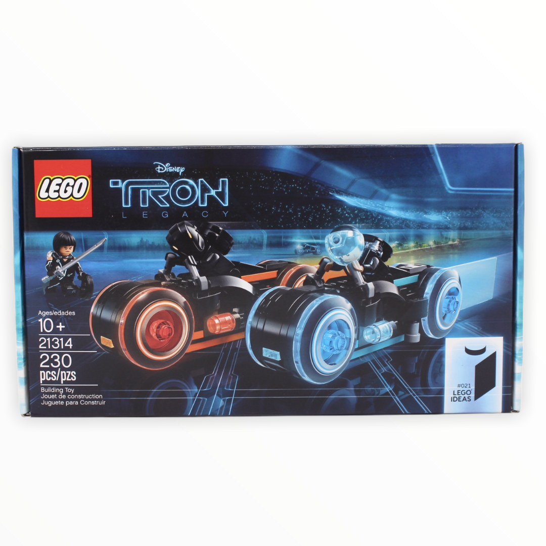Certified Used Set 21314 LEGO Ideas TRON: Legacy Lightcycle