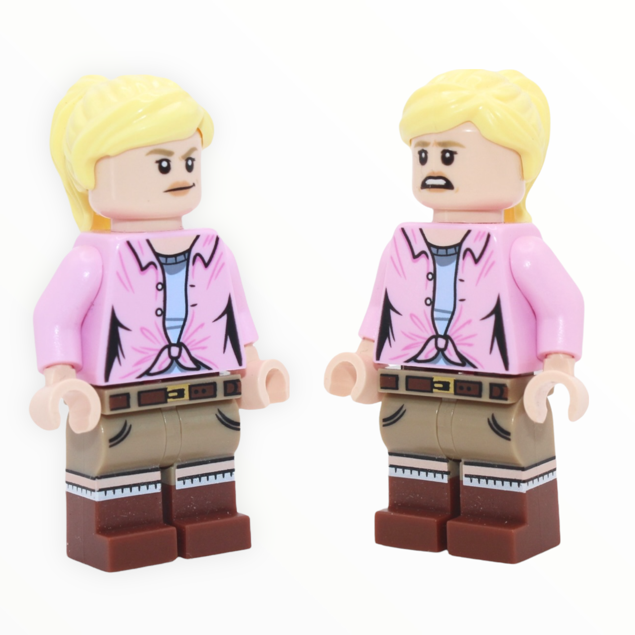 Dr. Ellie Sattler (pink shirt, ponytail, 2019)