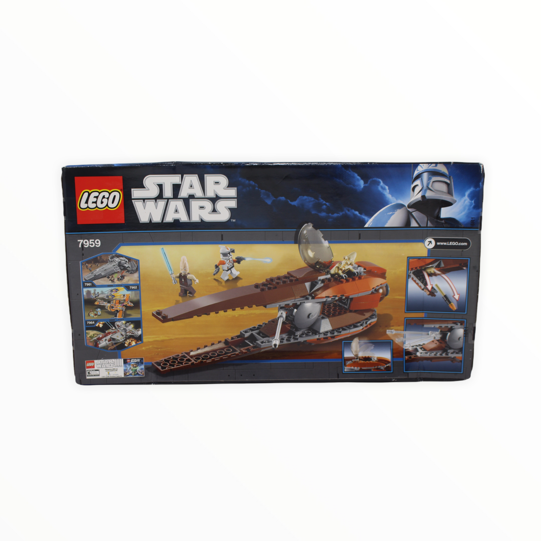 Retired Set 7959 Star Wars Geonosian Starfighter