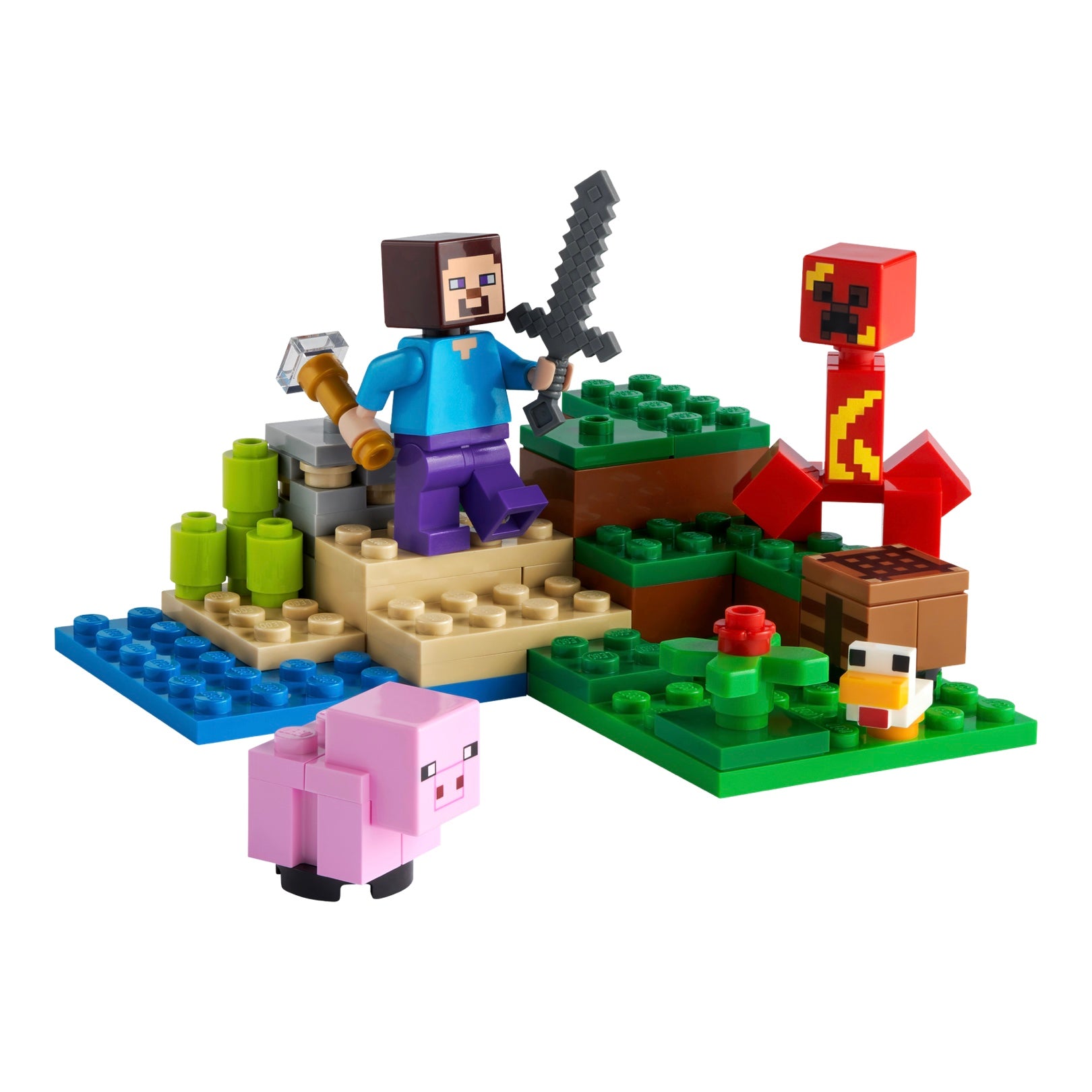 Retired Set 21177 Minecraft The Creeper Ambush