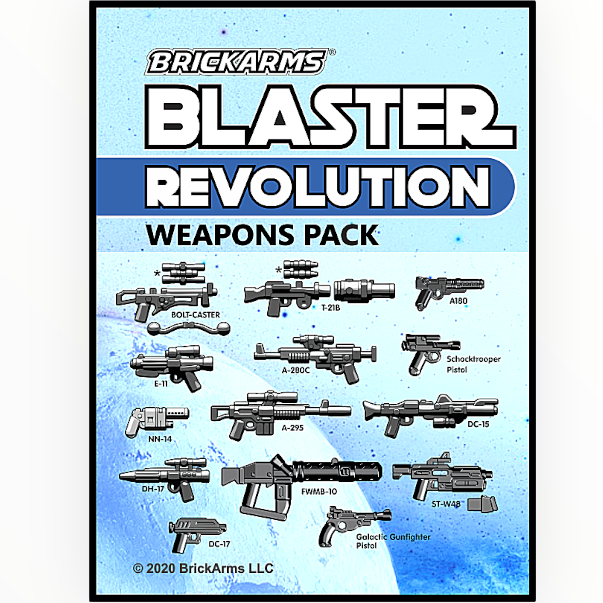 BrickArms Blaster Weapons Pack - Revolution