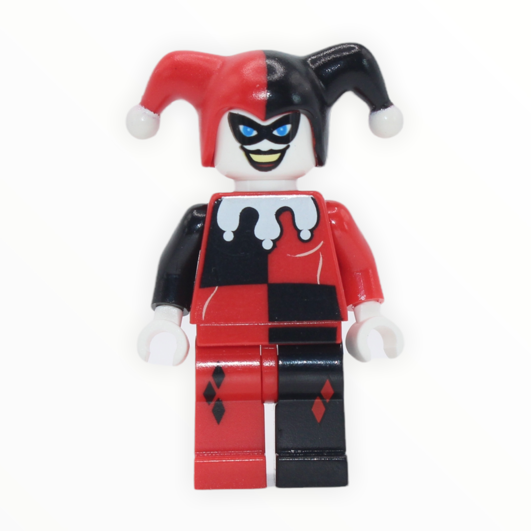 Harley Quinn (blue eyes, white hands, 2008)