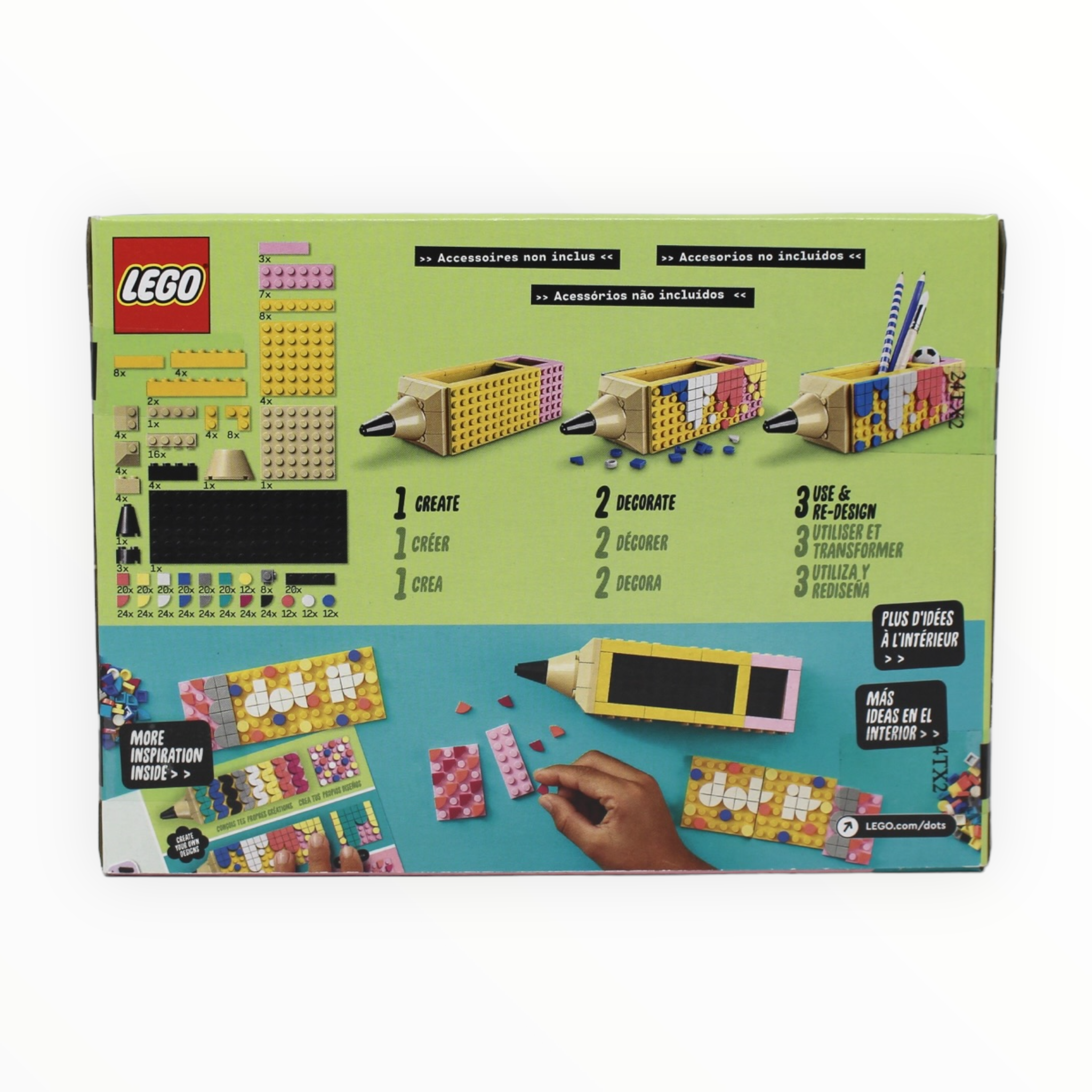 Retired Set 40561 DOTS Pencil Holder