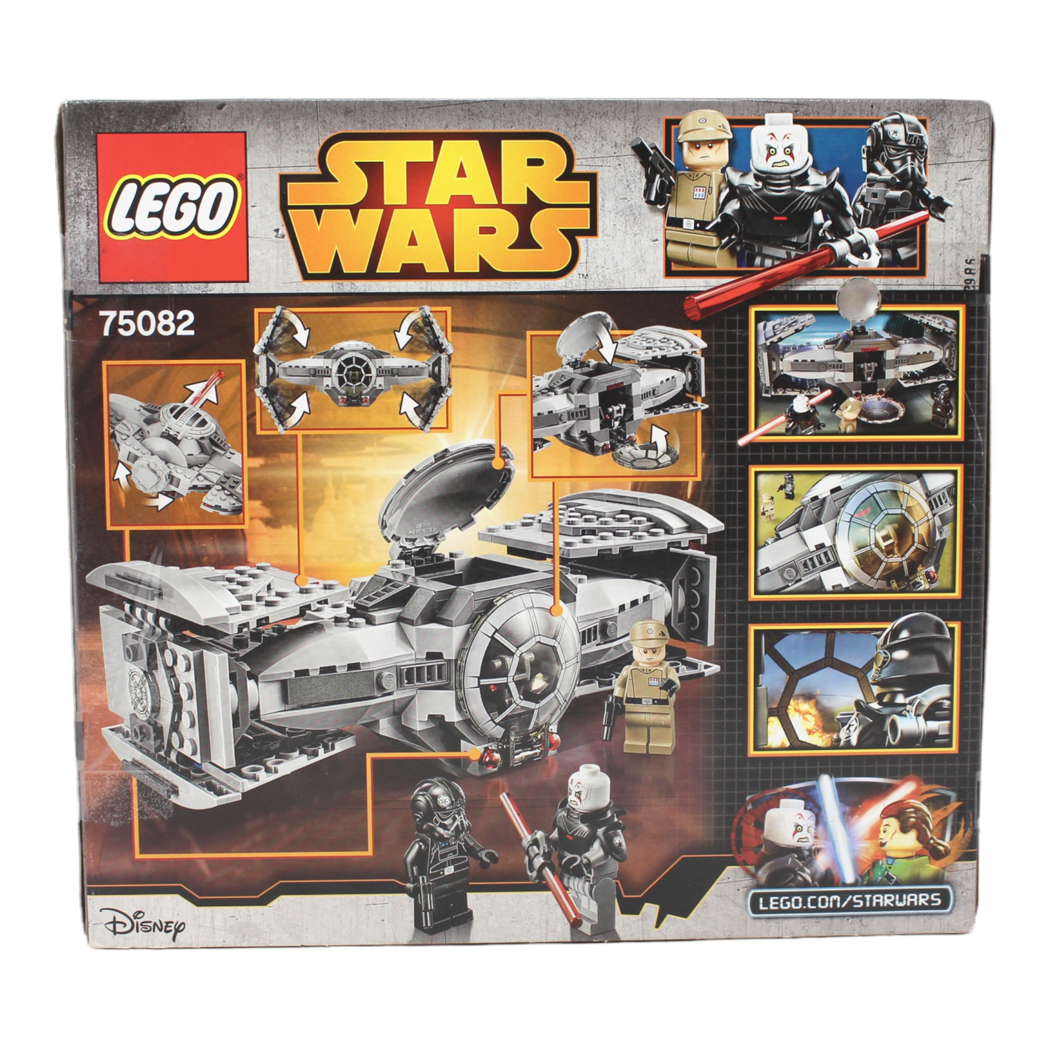 Certified Used Set 75082 Star Wars TIE Advanced Prototype